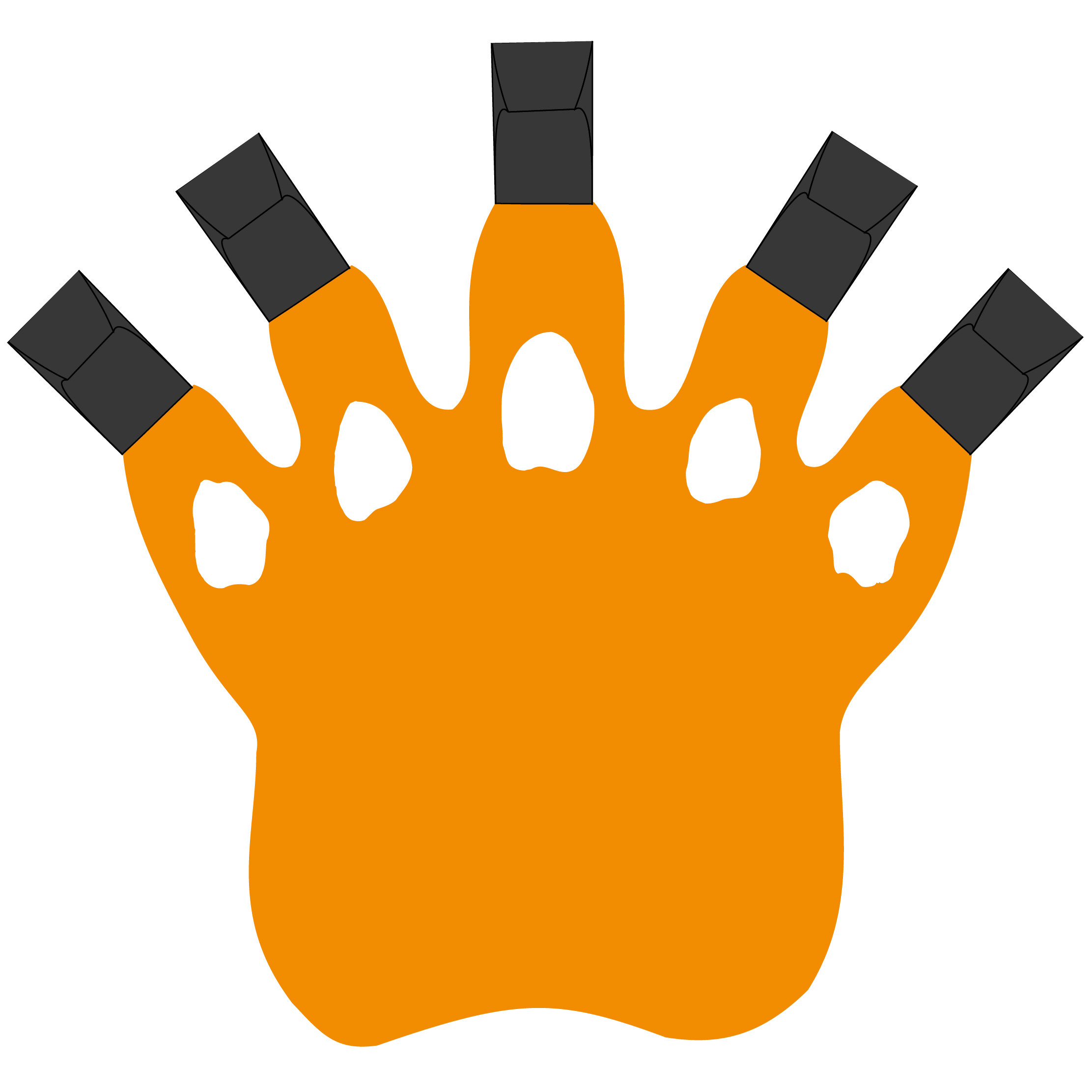 5 Claw Paw Mitt 53
