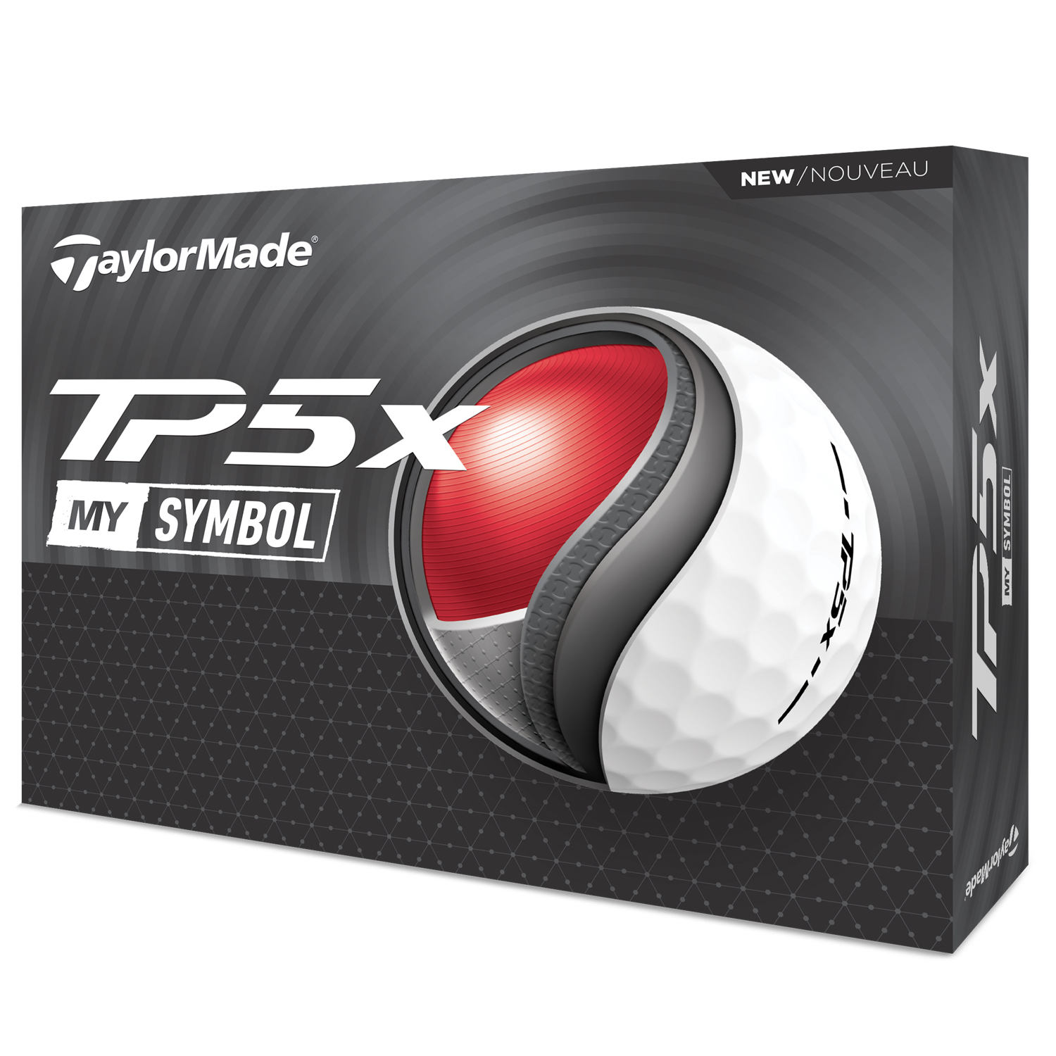 TaylorMade TP5X MySymbol Golf Balls 14