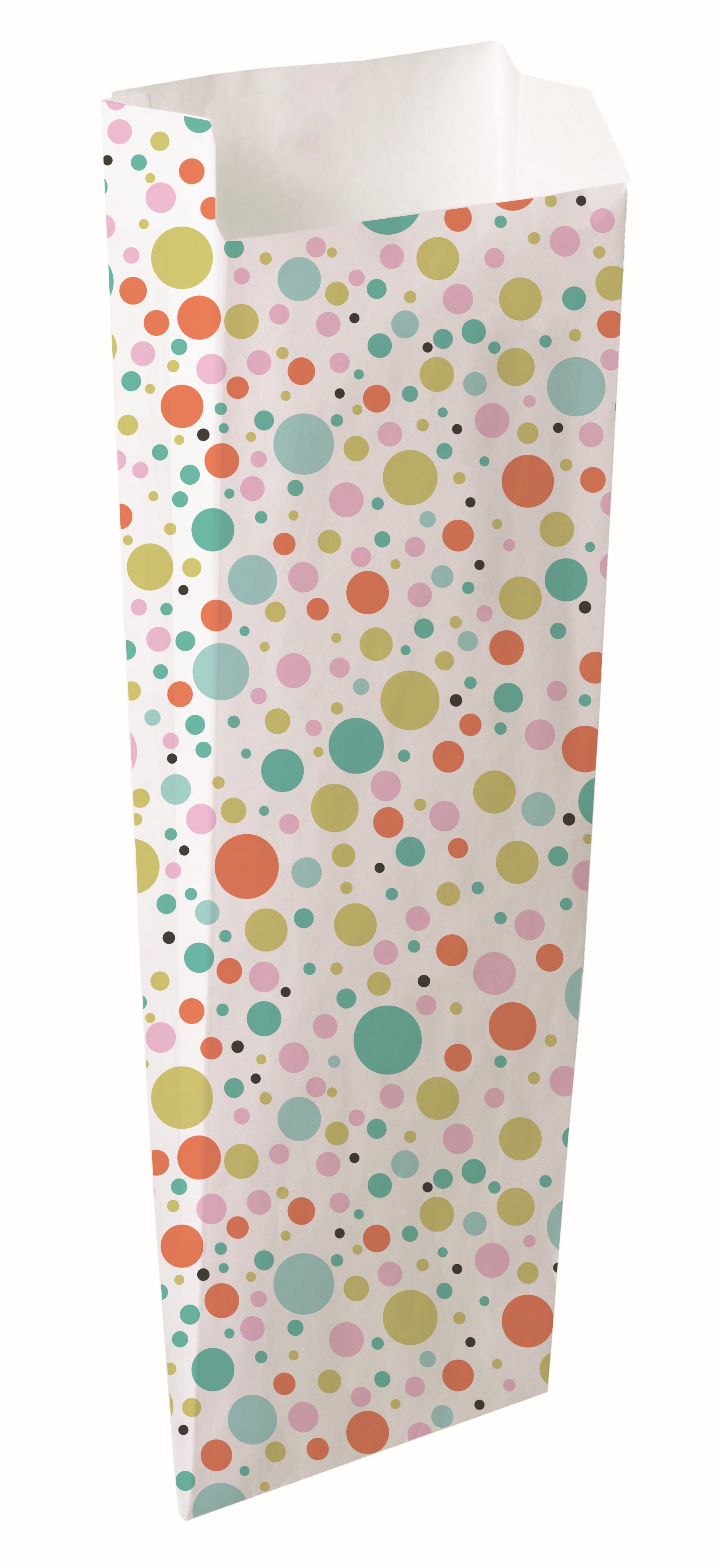Digital Full Color 2-Sided Scatter Print Paper Bag (5" x 12" x 2") 3