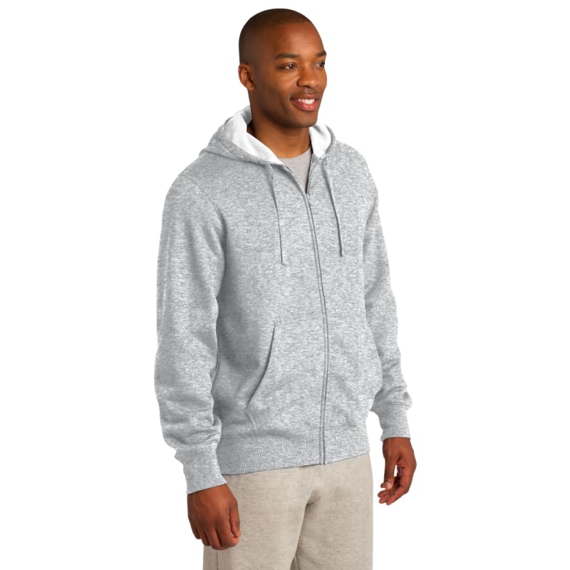 Sport-Tek Full-Zip Hooded Sweatshirt.