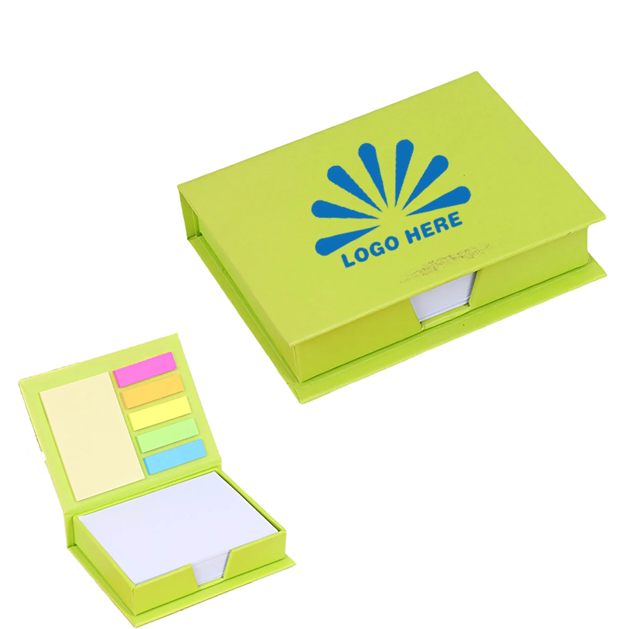 Recycled Memo Case with Sticky Notes