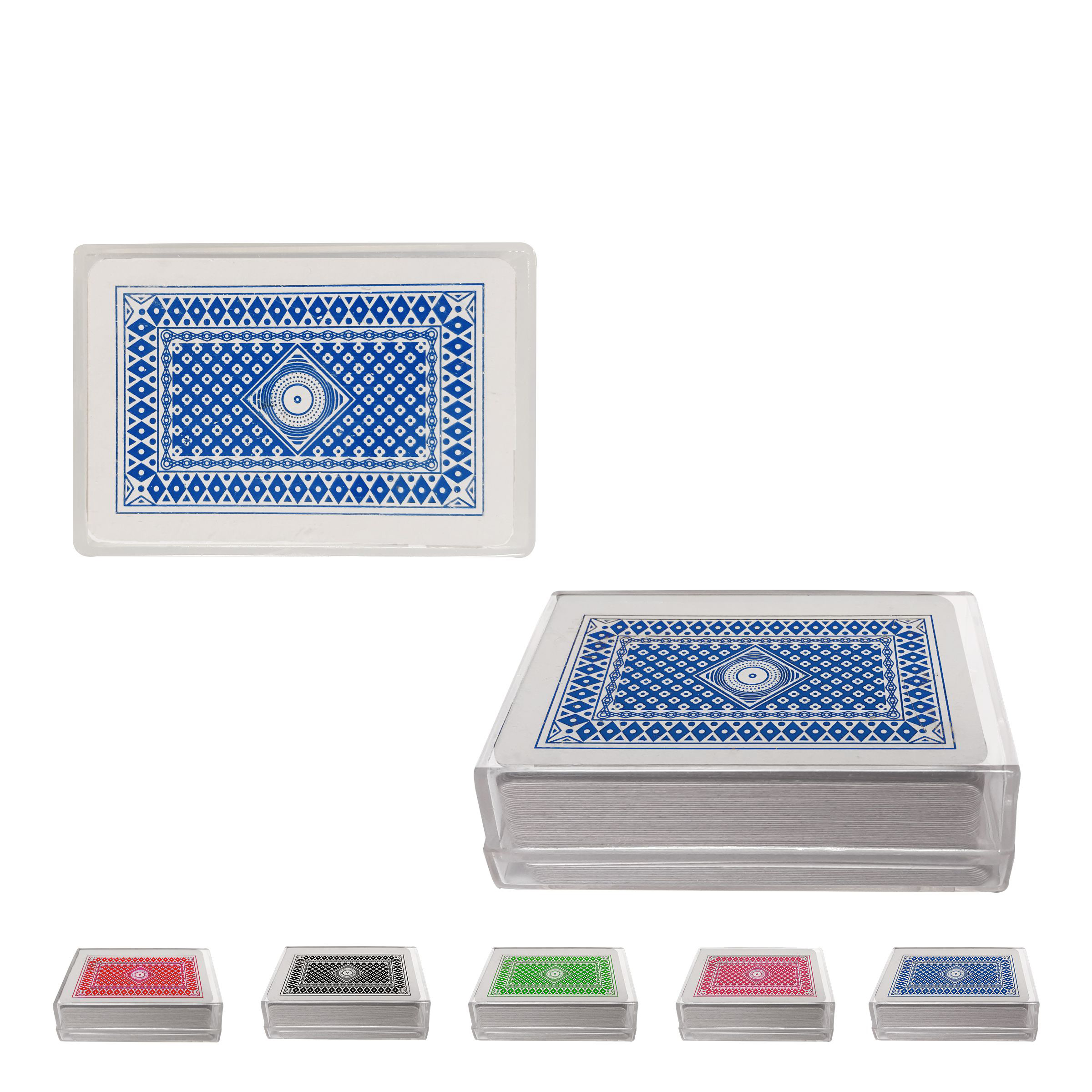 Compact Miniature Playing Card Deck 2 1/4" - Casino Puzzles Tricks 20