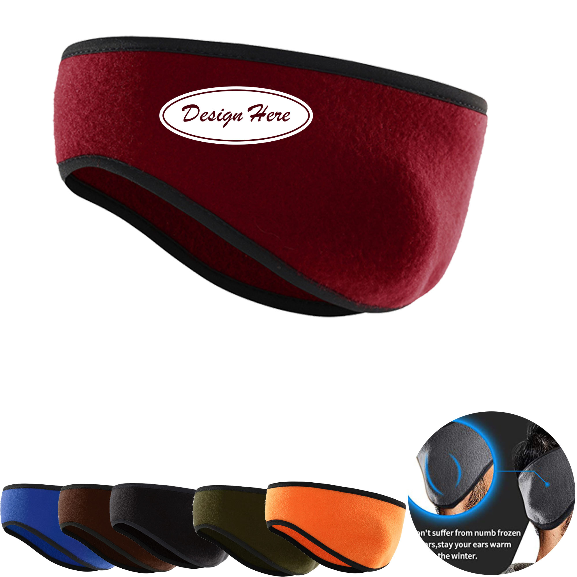 Warm Fleece Ear Warmer Headband ?C Cozy & Stylish Winter Protection 8
