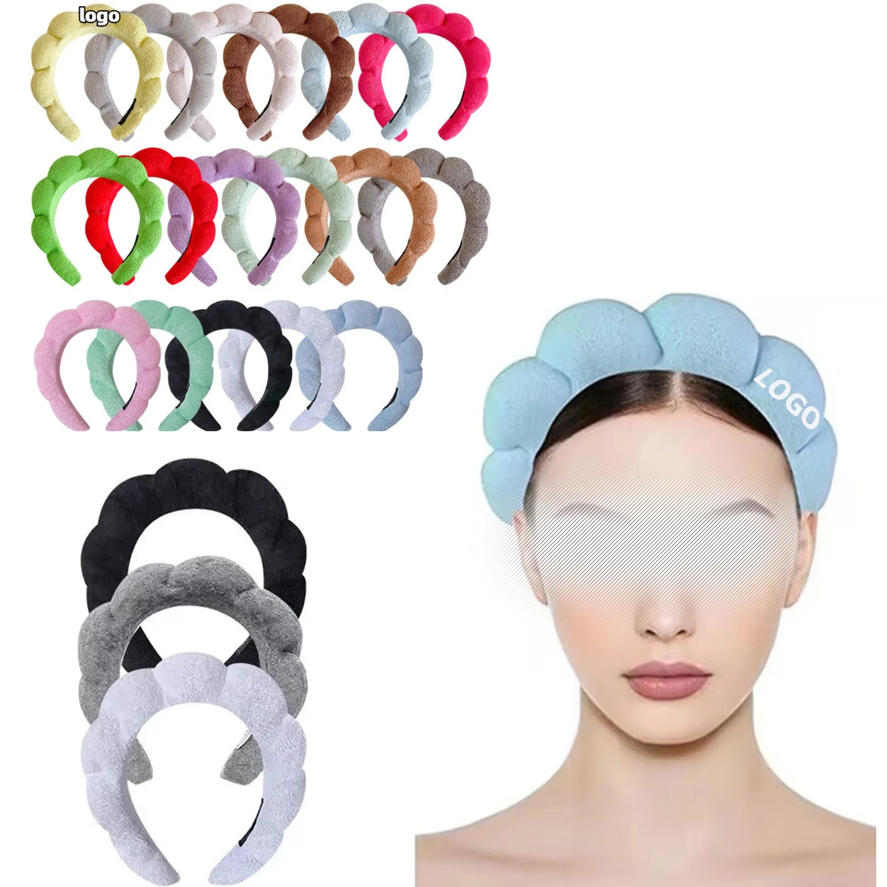Plush Cloud Crown Headband 4