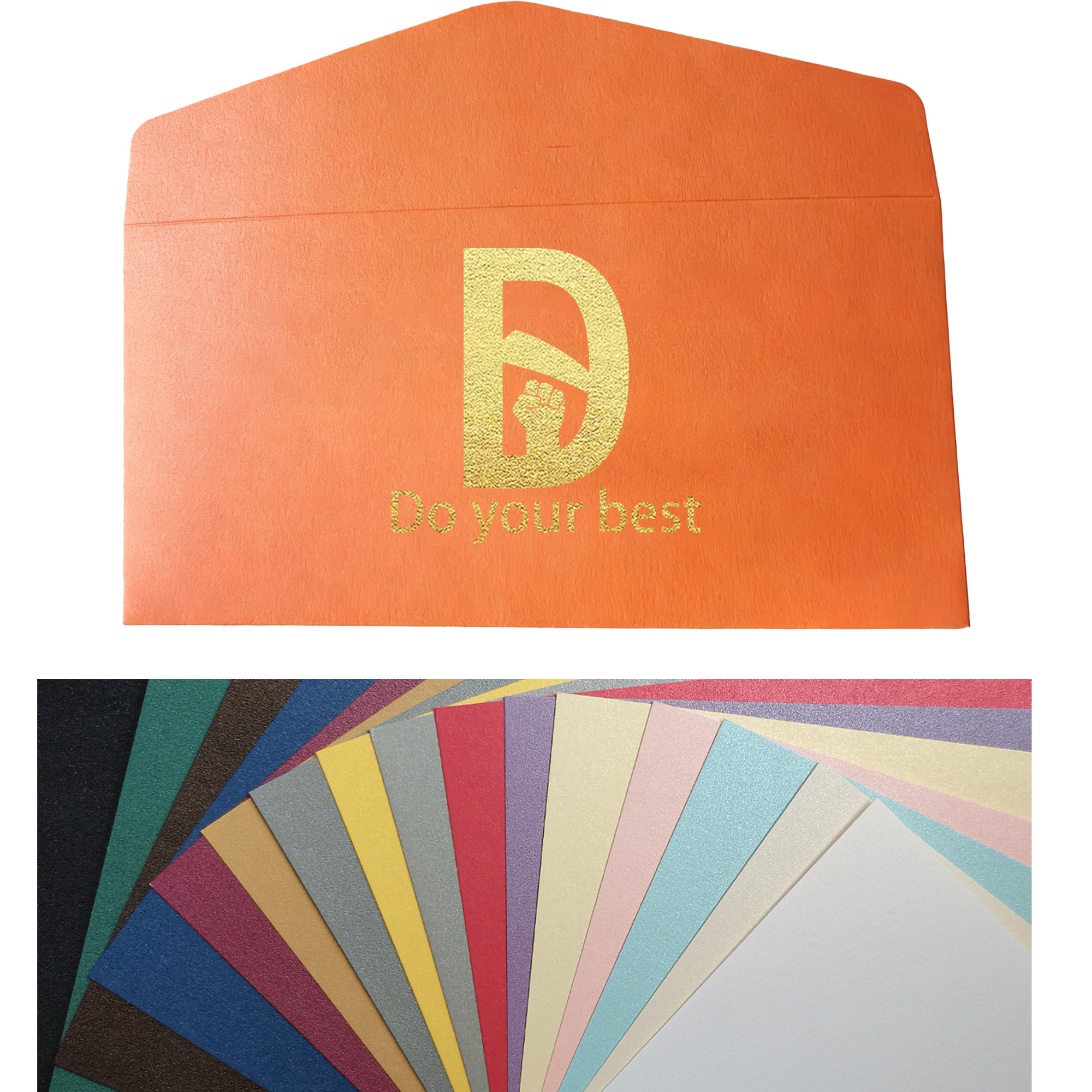 Shiny Envelope for Invitation, Graduation, Baby Shower