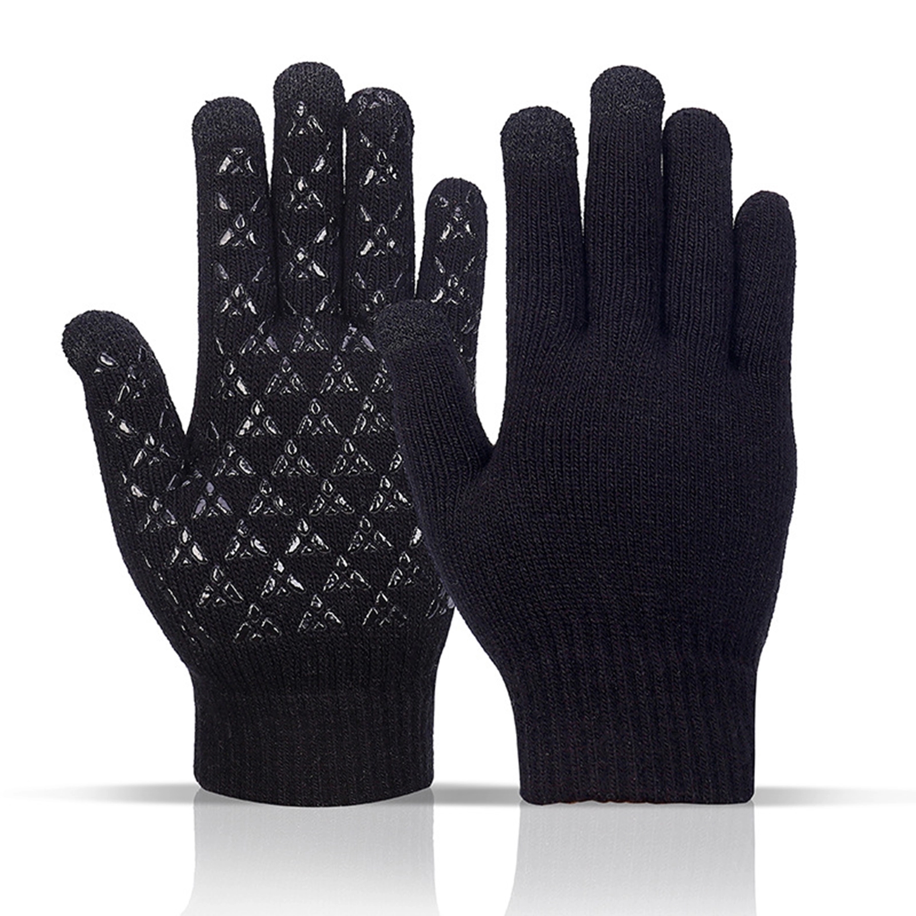 Winter Knit Touchscreen Gloves 13