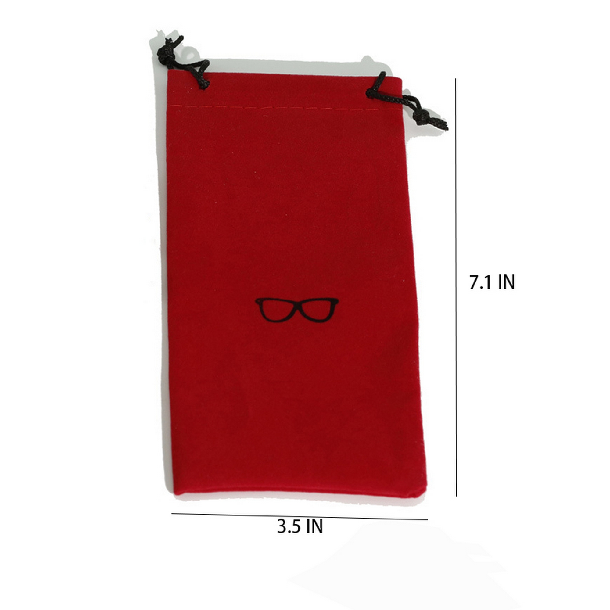 Colourful Drawstring Cuff Glasses Pouch 11