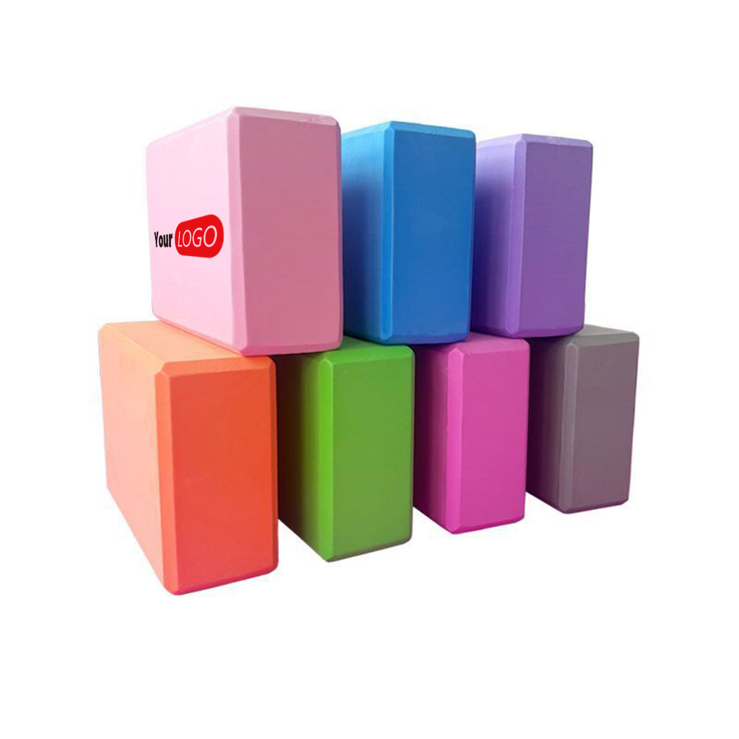 MOQ10 EVA Foam Yoga Block for Support 3