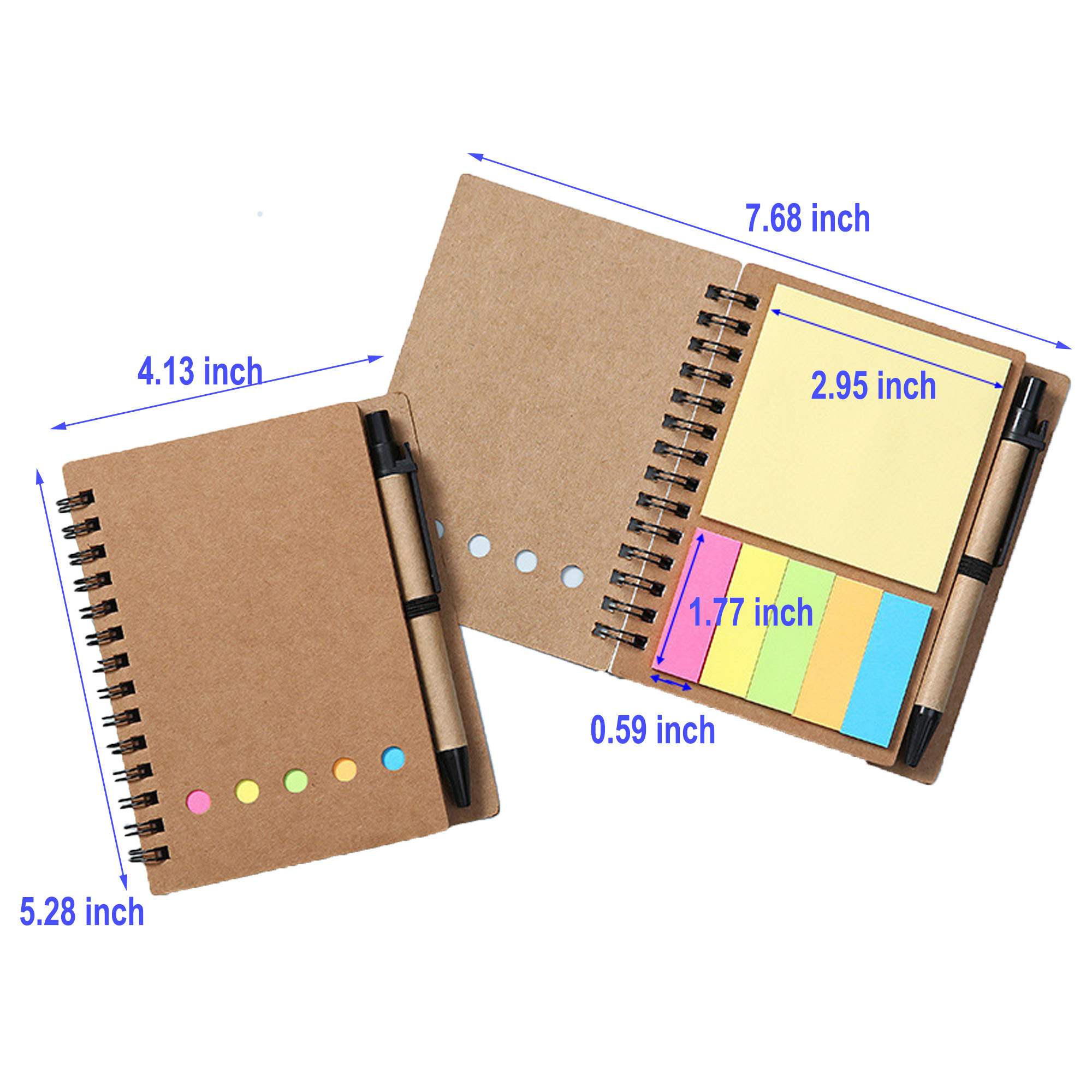 Recycled Notepad Notebook With Sticky 7