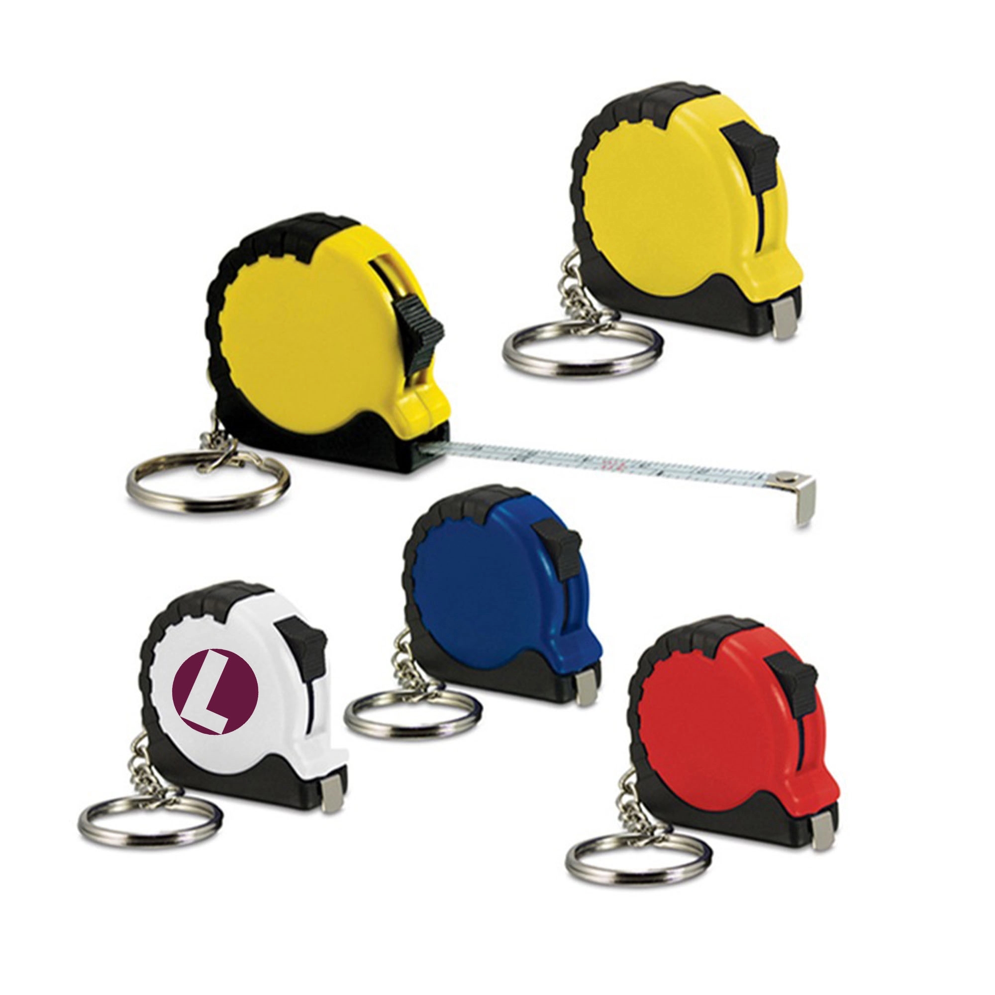 Pocket Size Tape Measure with Keychain