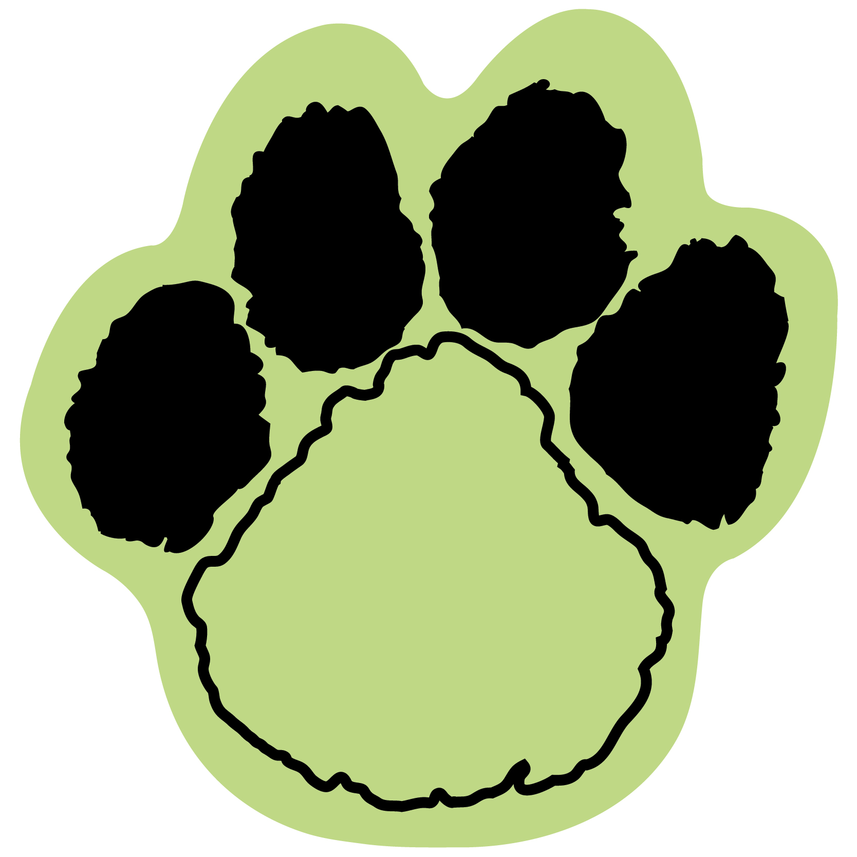 Foam Paw Waver 68