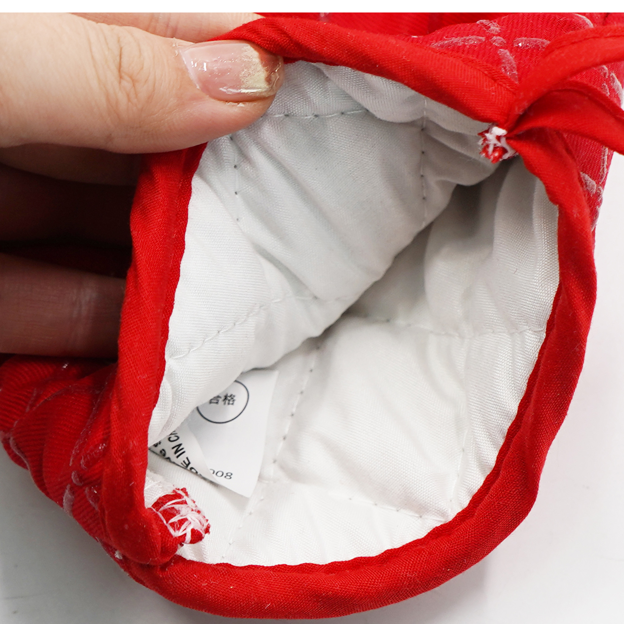 MOQ 50 Silicone Oven Mitts Resistant Non-Slip Microwave Glove 5