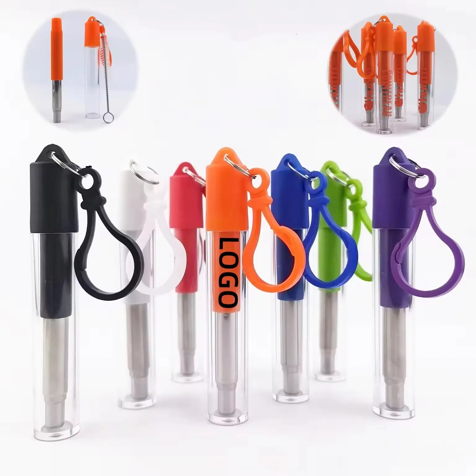 Retractable Straw with Case 3
