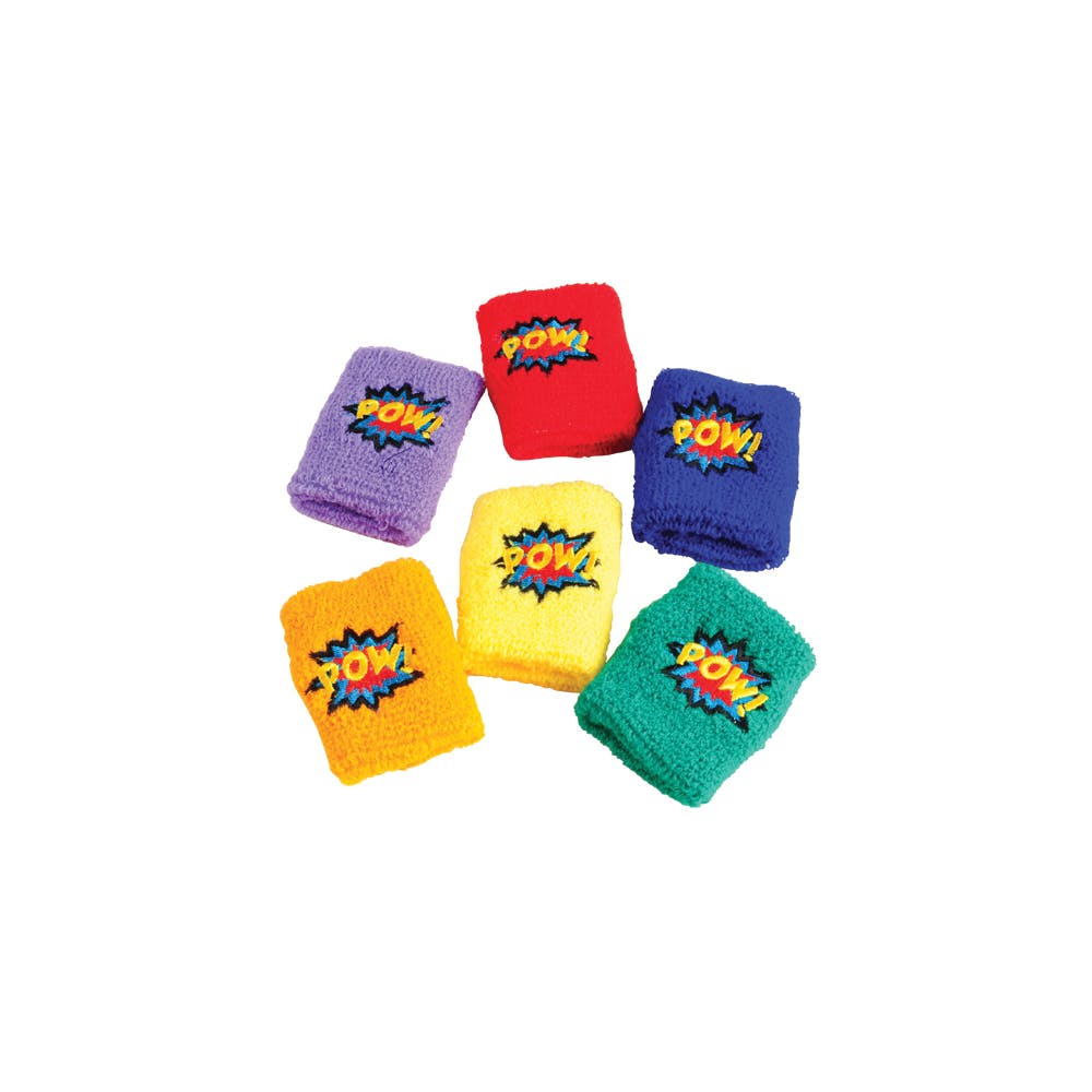 Superhero Wristbands - Assorted 3