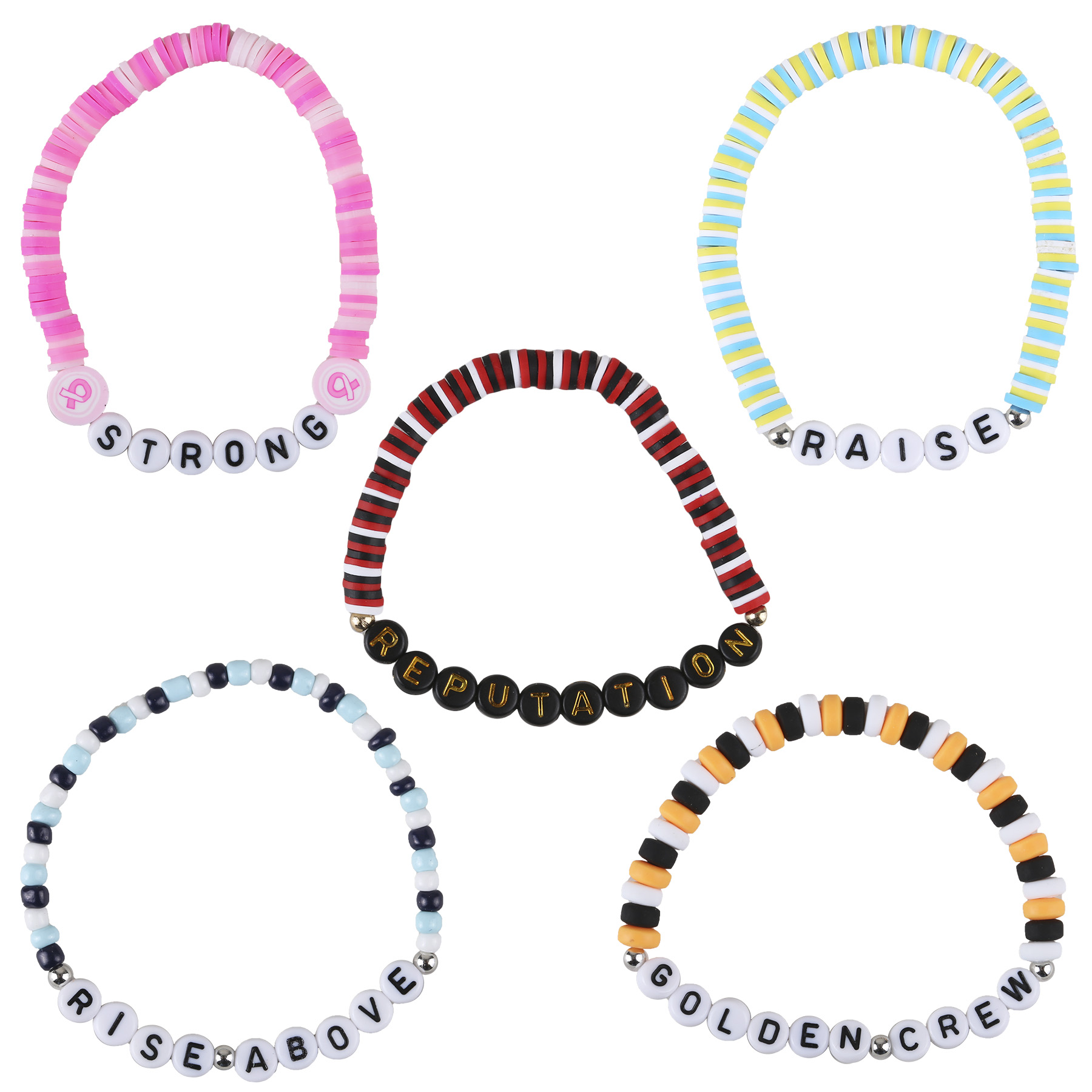 Custom Beaded Friendship Bracelet 12