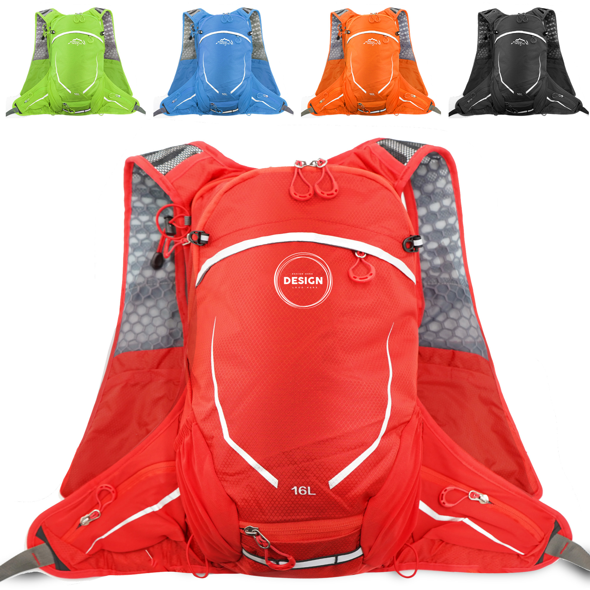 MOQ 50 Running Hydration Backpack for Outdoor Sports 3