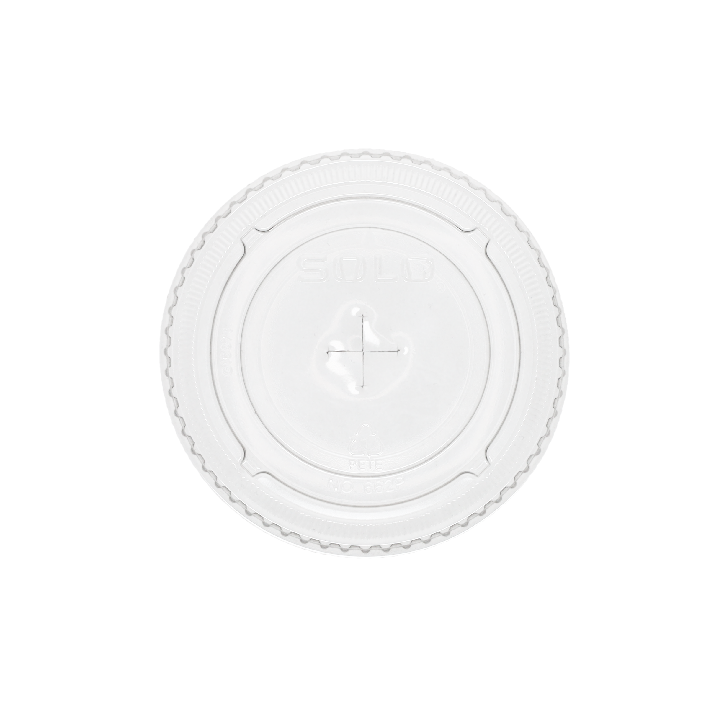 12 oz Soft Sided Cup Straw Slot Lid Clear 4