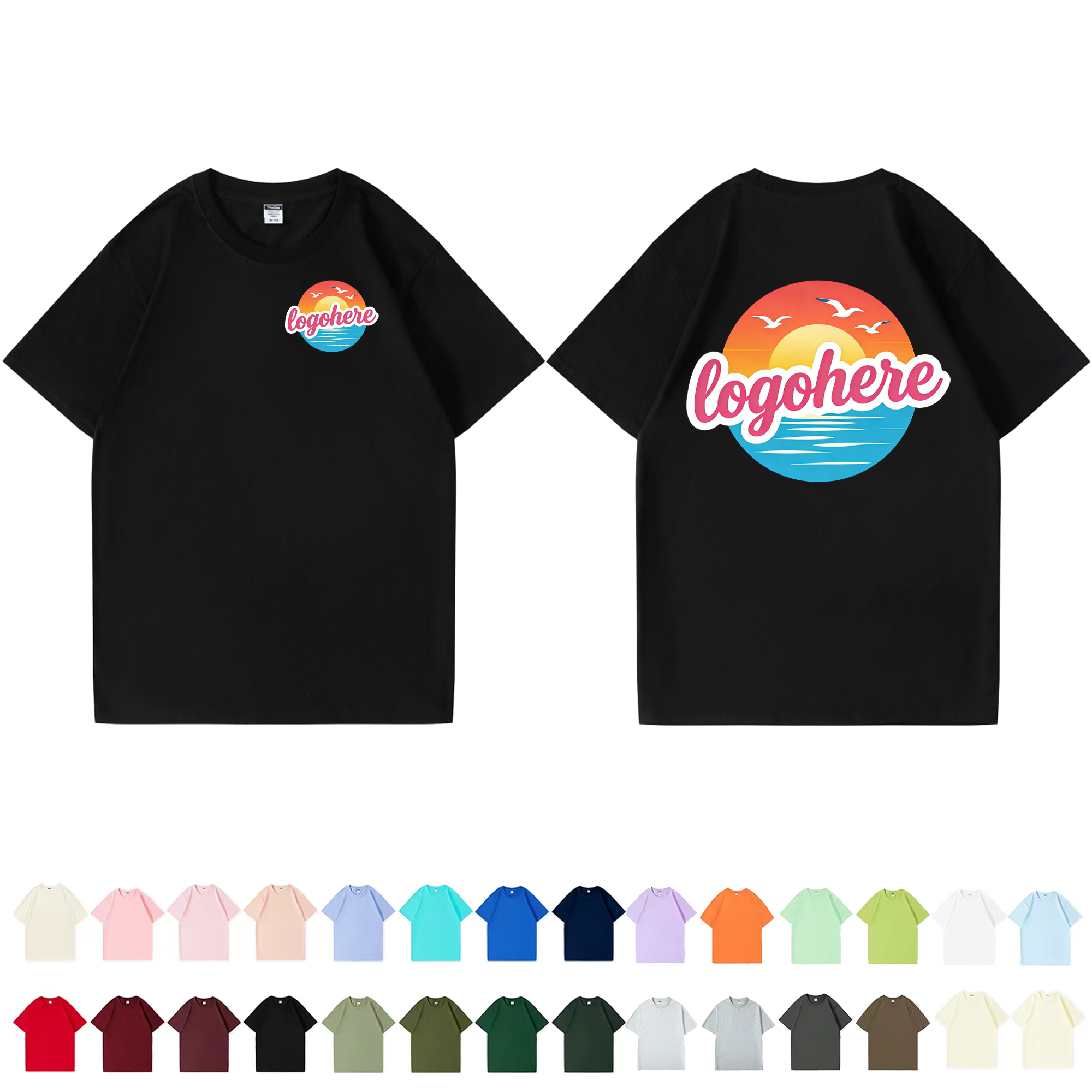 Personalized 100% Cotton Shirts