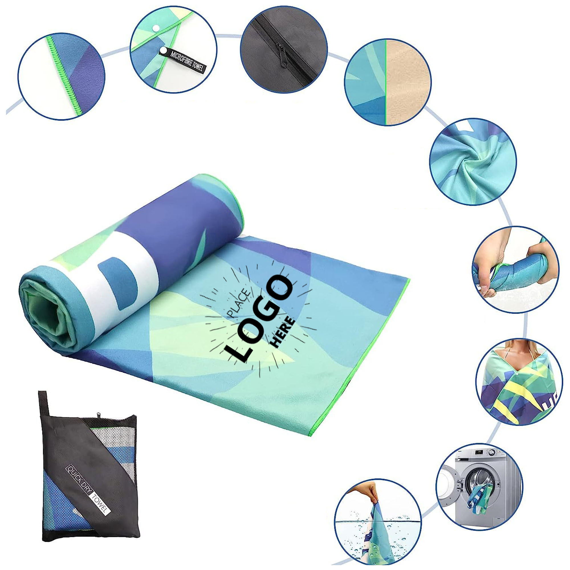 Coastal Beach Towel