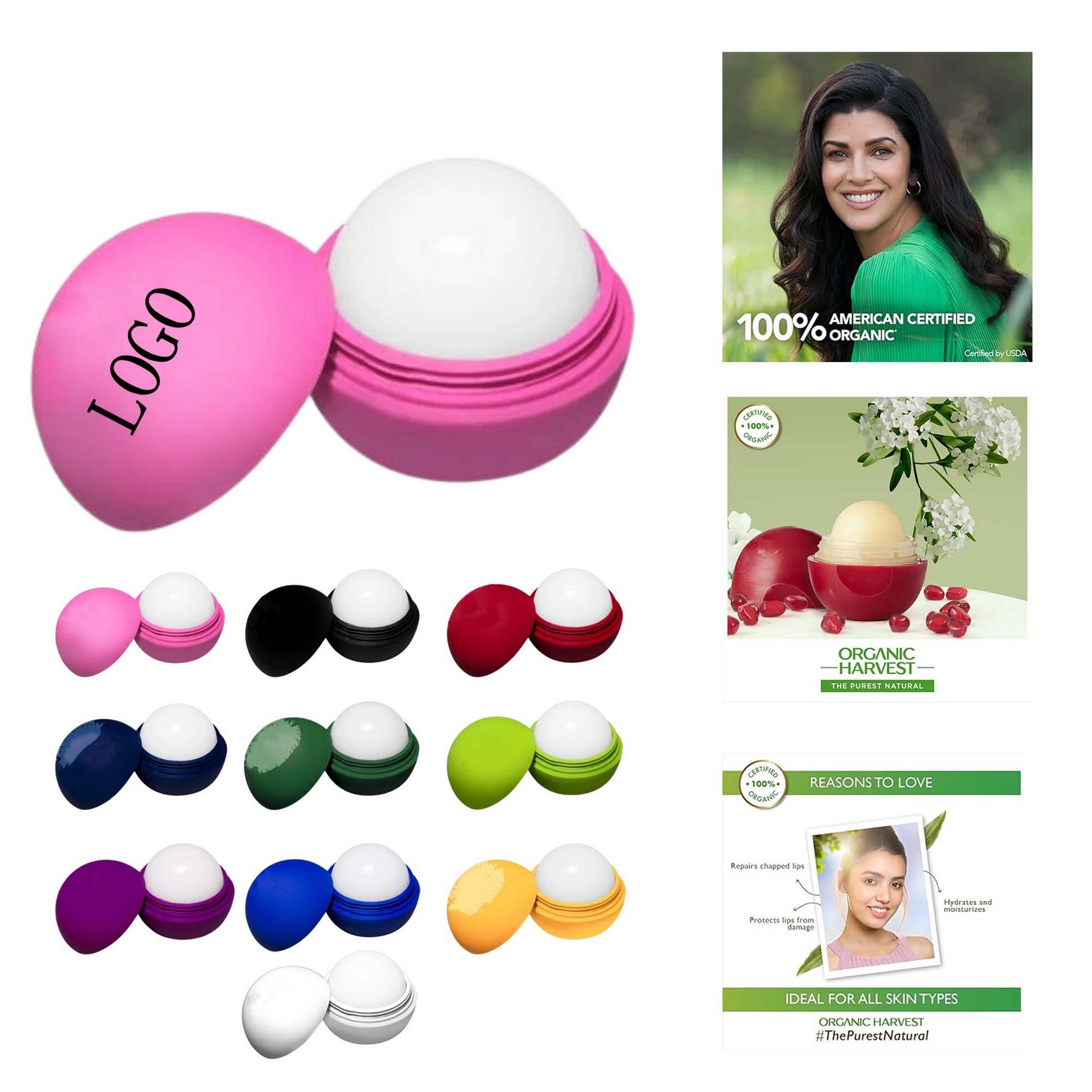 Tek-Os Circular Lip Balm