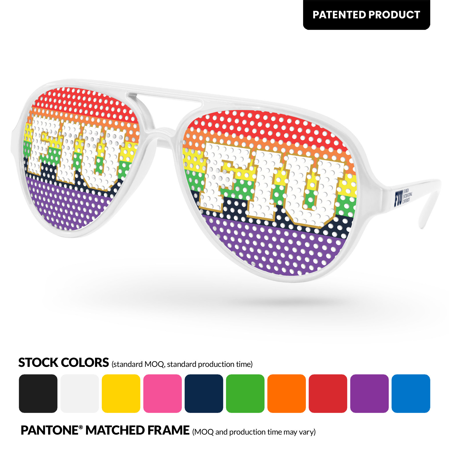 Aviator Sport Pinhole Sunglasses 2