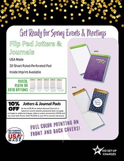 Journal sales flyer