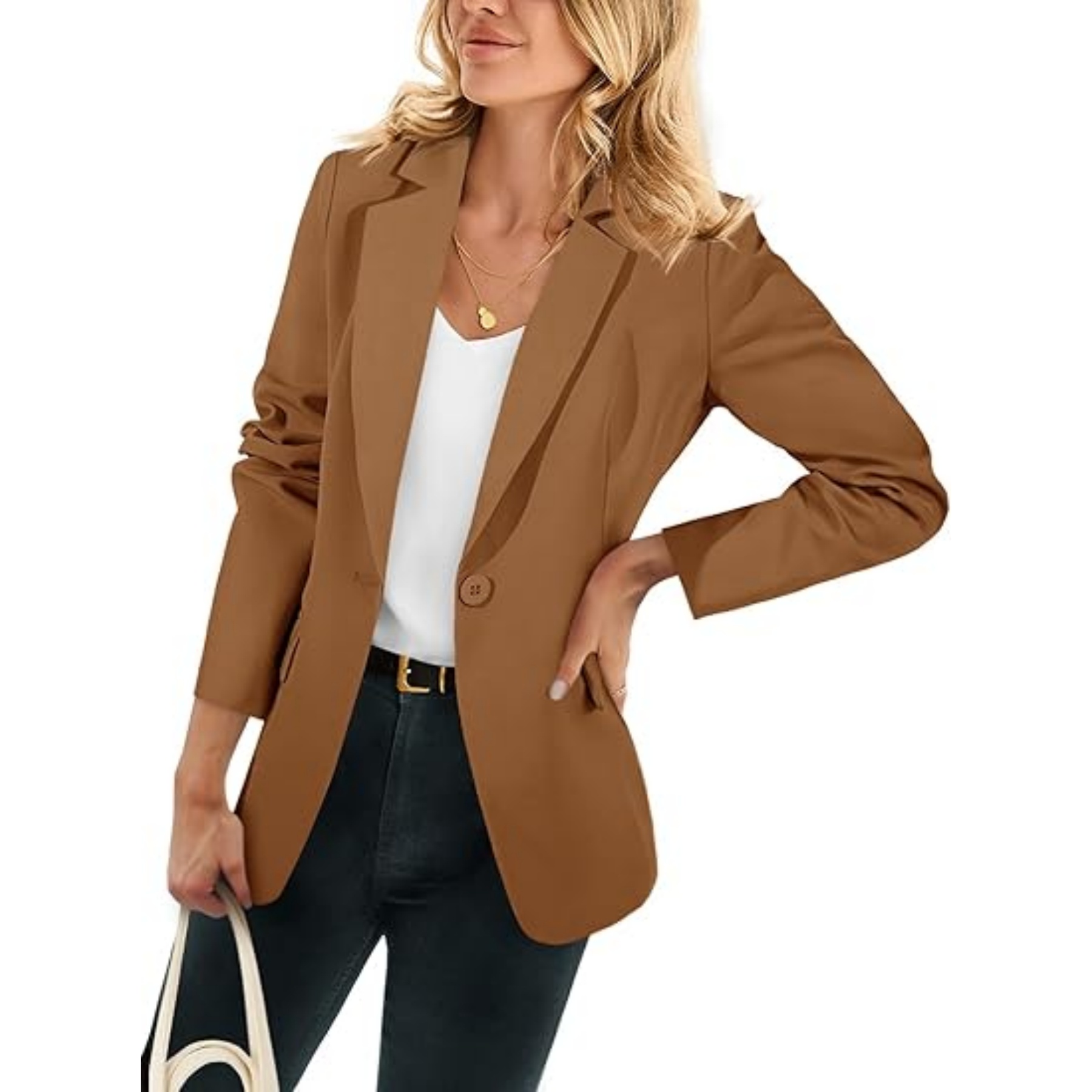 Womens Casual Open Front Blazer 25