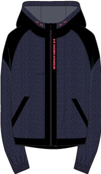 Women's UA RUSH Fleece Full-Zip Hoodie  3