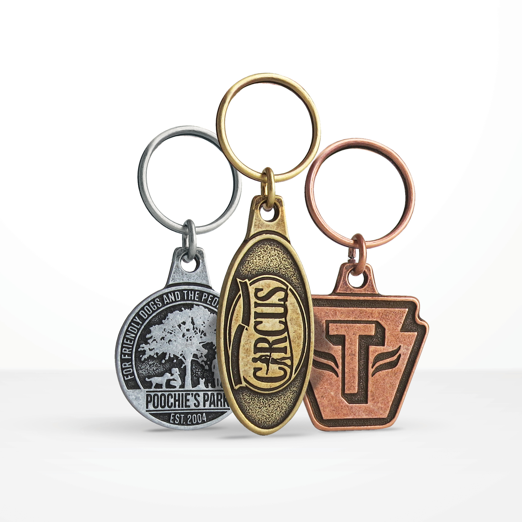 Custom Econo 2D Key Chain 14