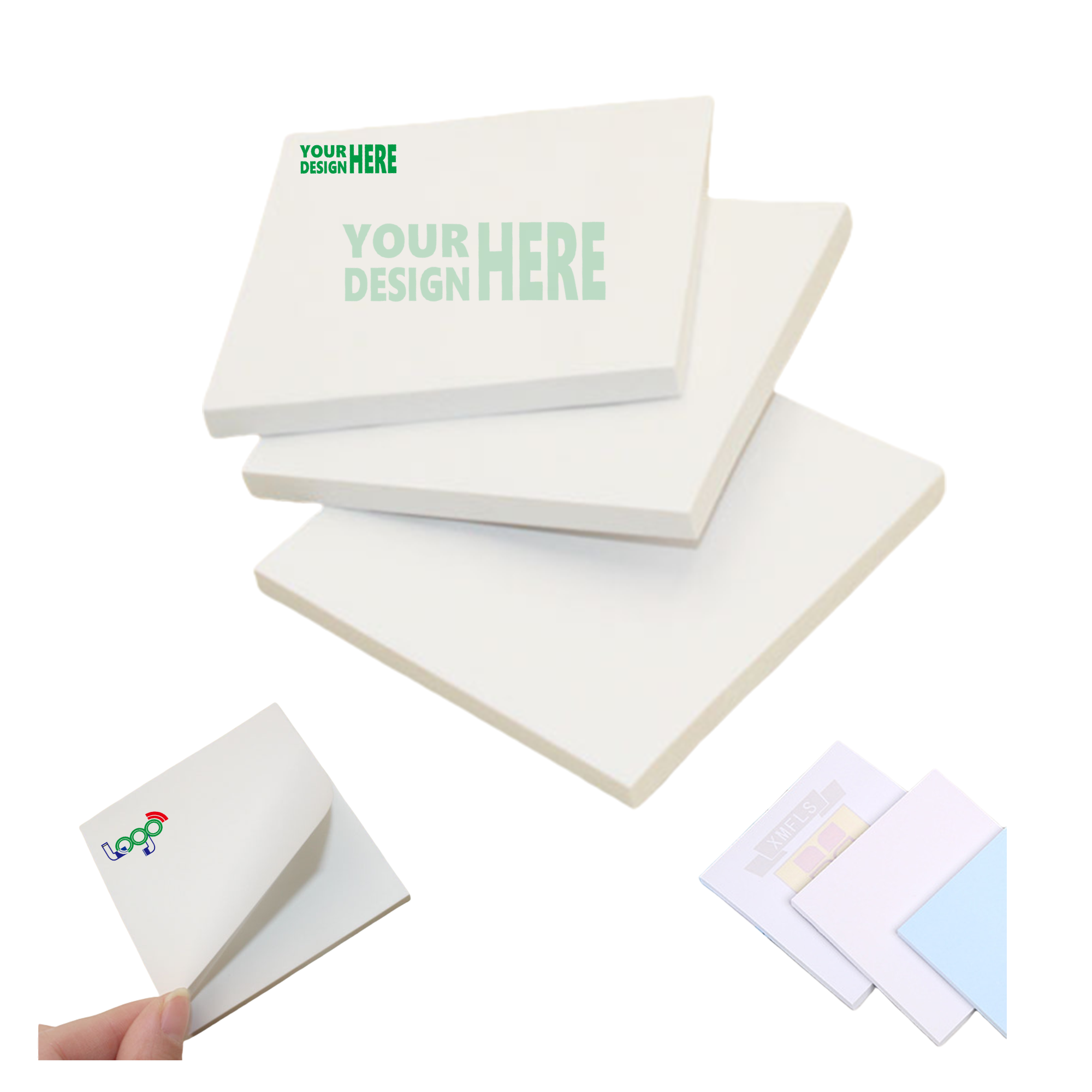 Sticky Note for Monitors, Walls and Windows MOQ100