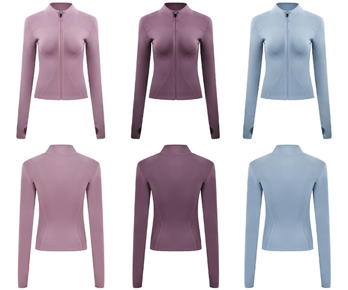 Full Zip-up Yoga Jacket