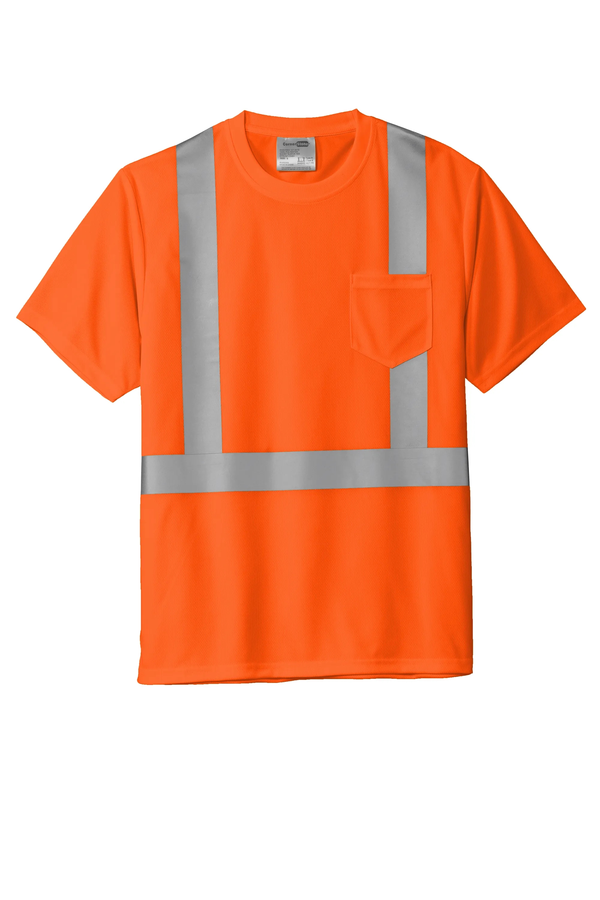 CornerStone(R) ANSI 107 Class 2 Mesh Tee 1