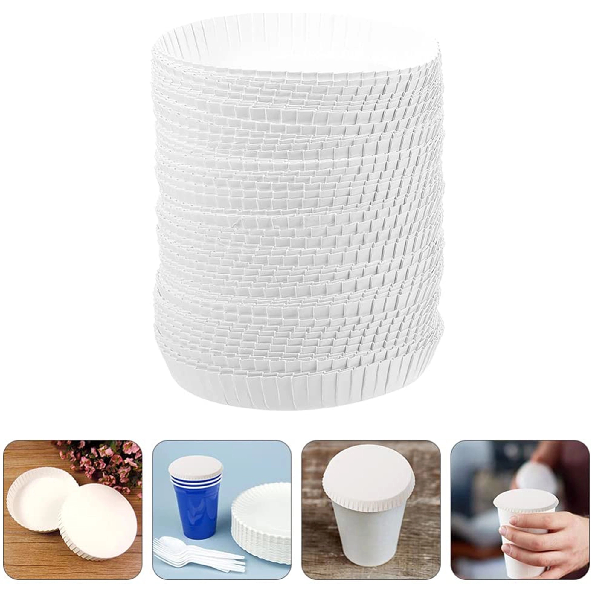 Disposable Drinking Cup Hot Lids 7