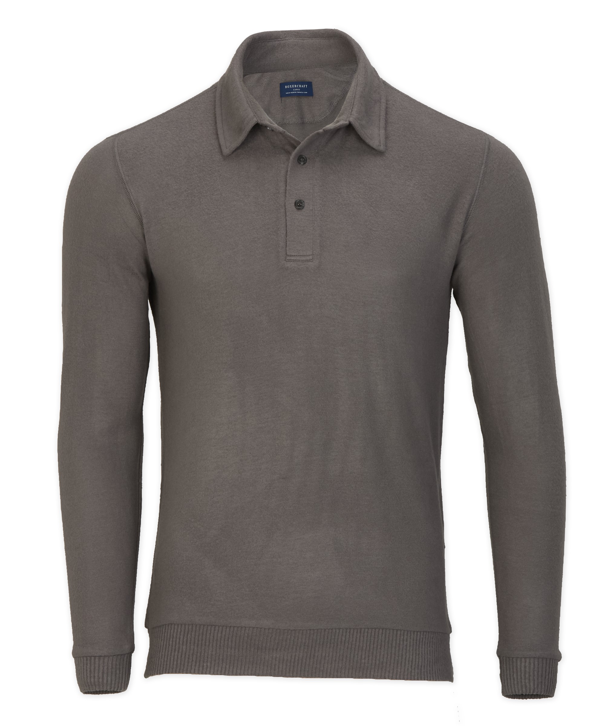 BOXERCRAFT MEN'S CUDDLE SWEATER POLO