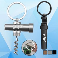 Bottle Opener With Keychain