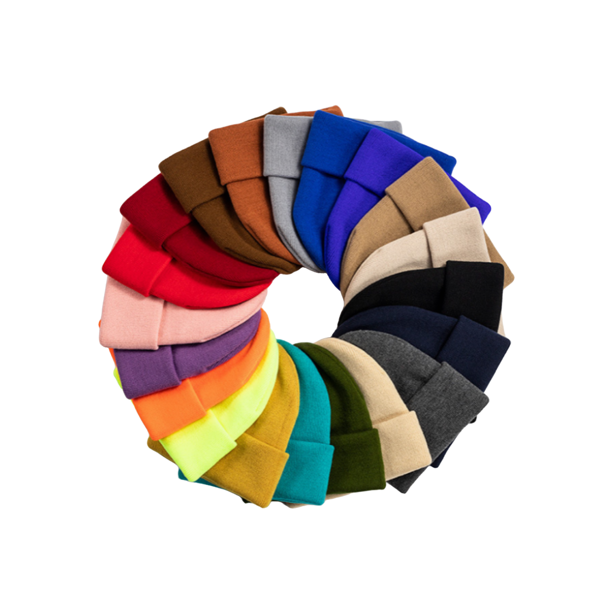 11 Inch Acrylic Knit Beanie Hat 6