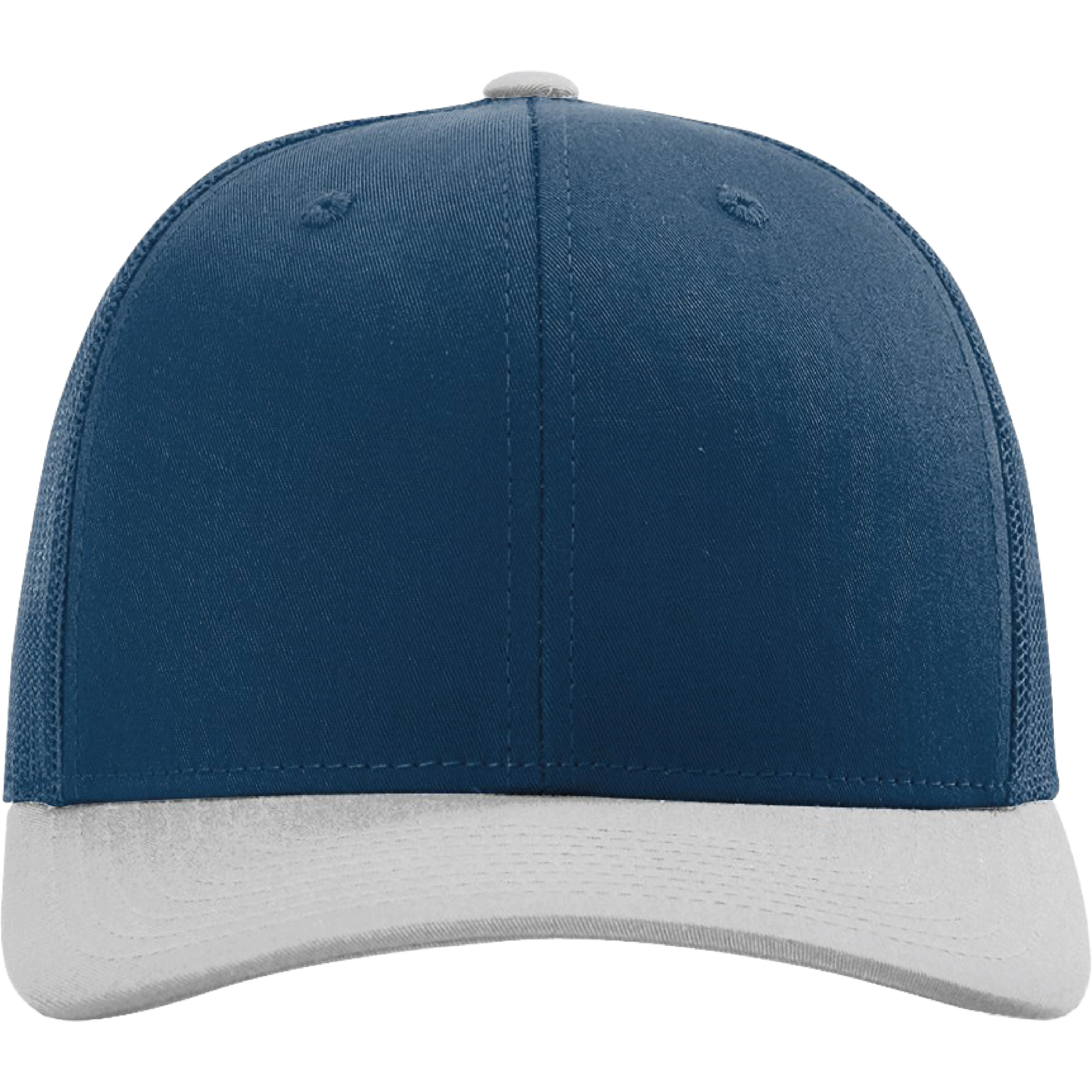 Richardson 112 6-Panel Snapback Trucker Hat w/Leatherette Adhesive Patches or Embroidery 285