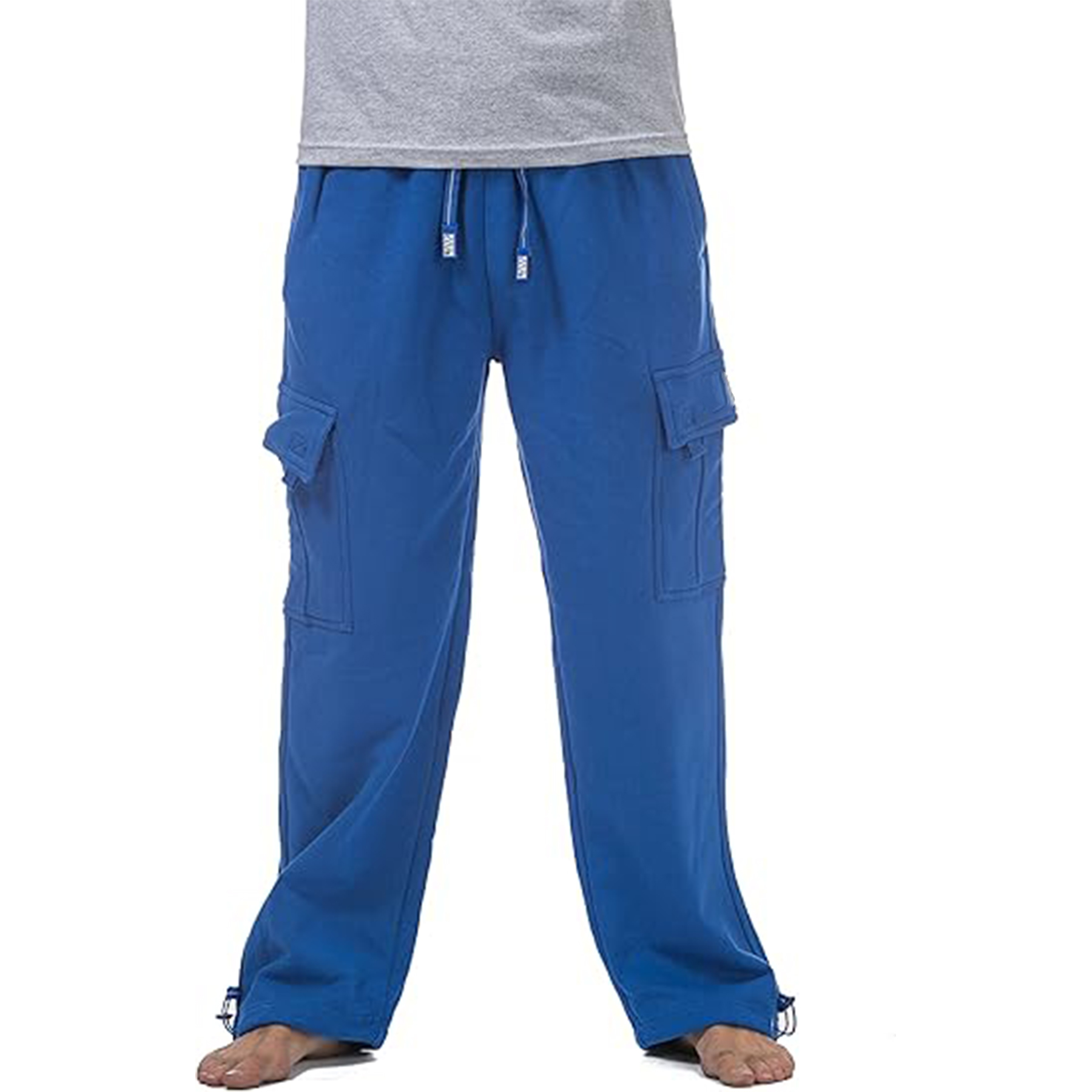 Men Heavyweight Fleece Cargo Pants 29