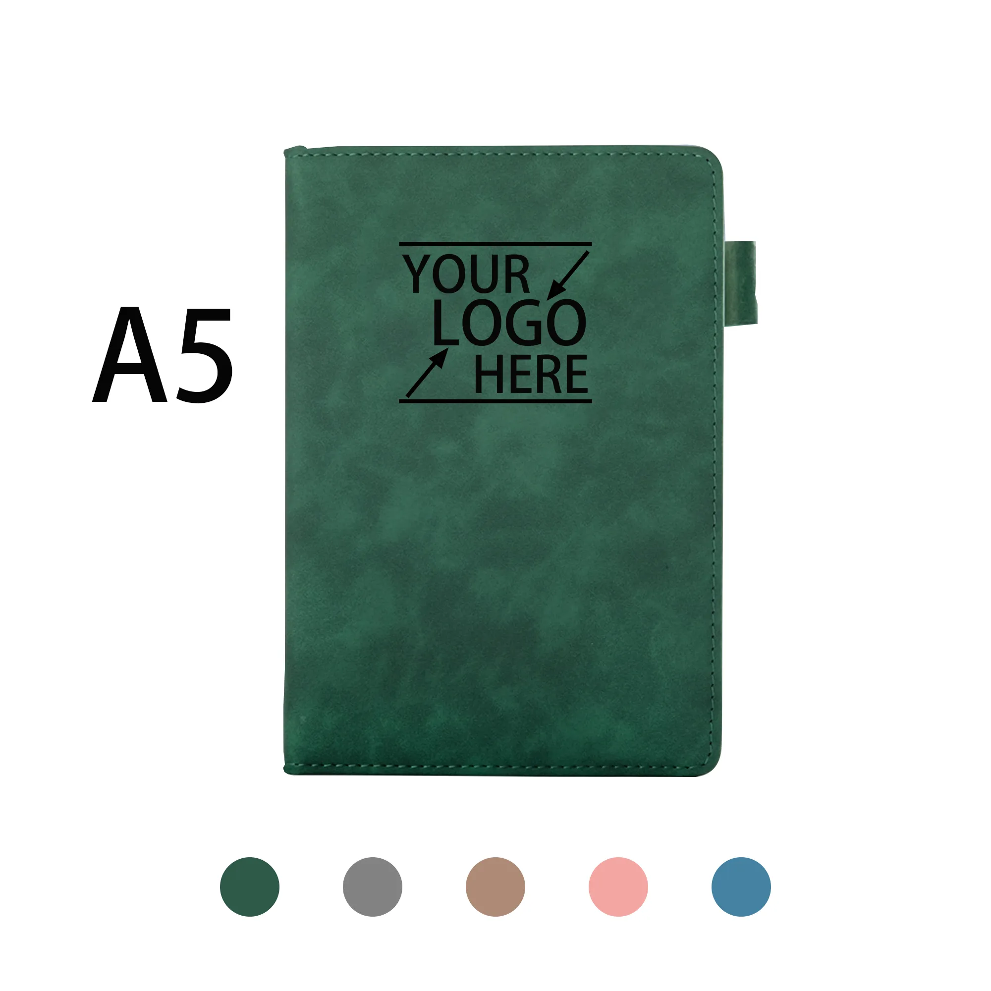 A5 PU Leather Business Notebook 6