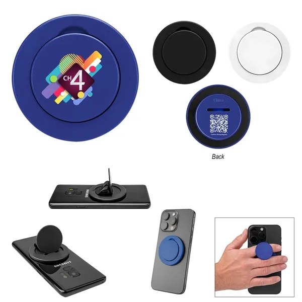 Magnetic Grip Phone Holder Plastic for employee onboarding gifts