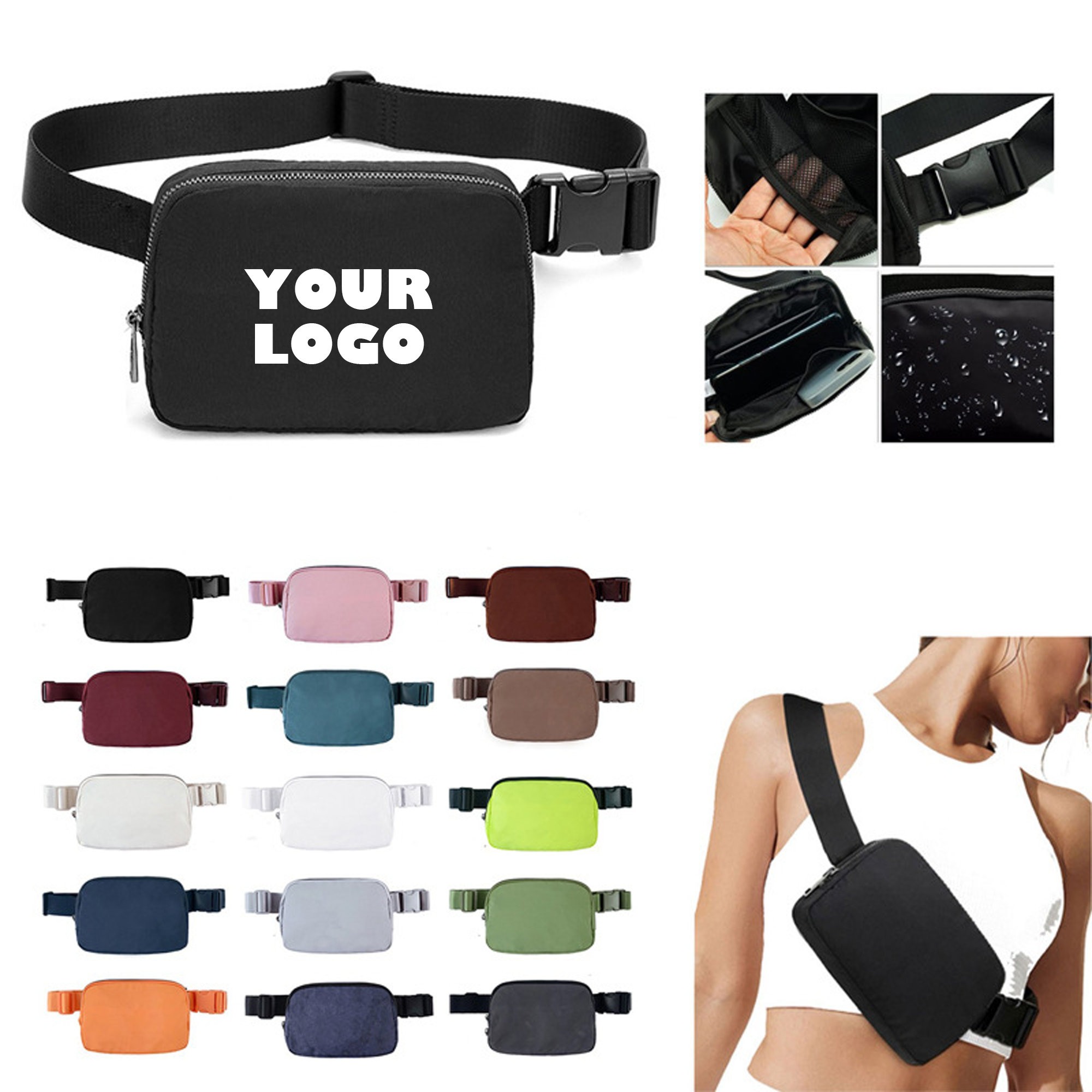 Multifunctional Crossbody Waist Bag 3