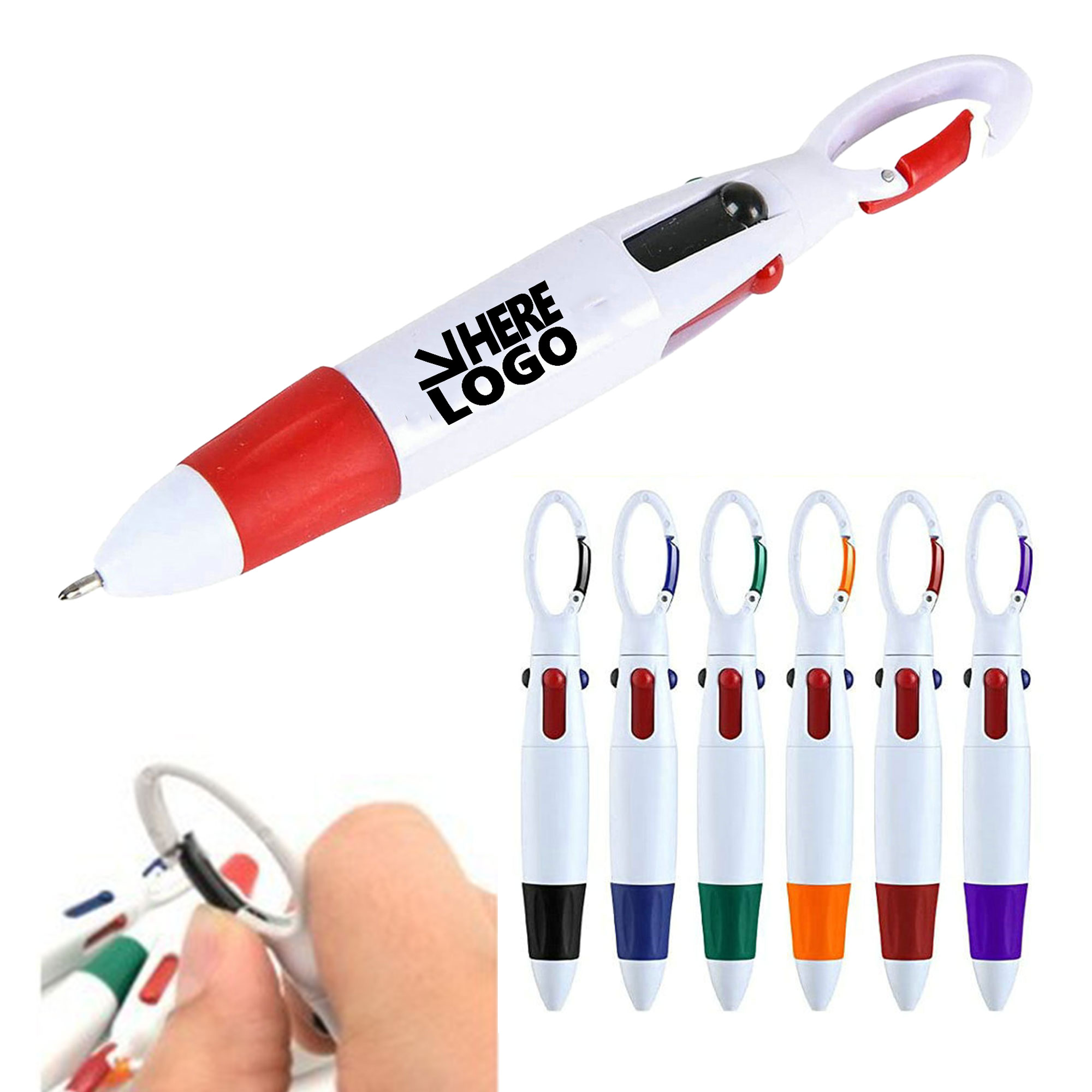 Color 4 Rocket Pen Ballpoint MOQ 20 2