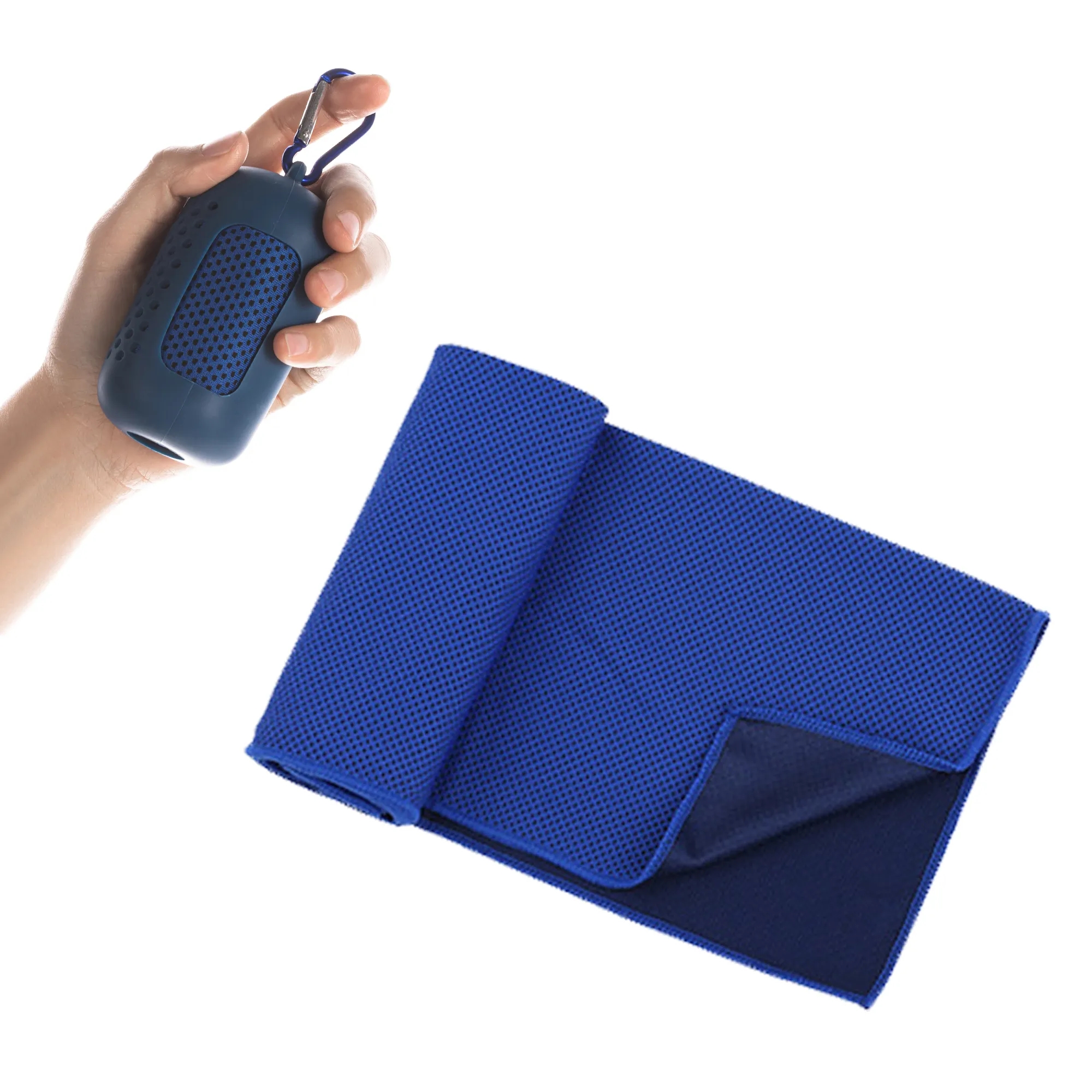 Sports Cooling Ice Towel Silicone Sleeve 7