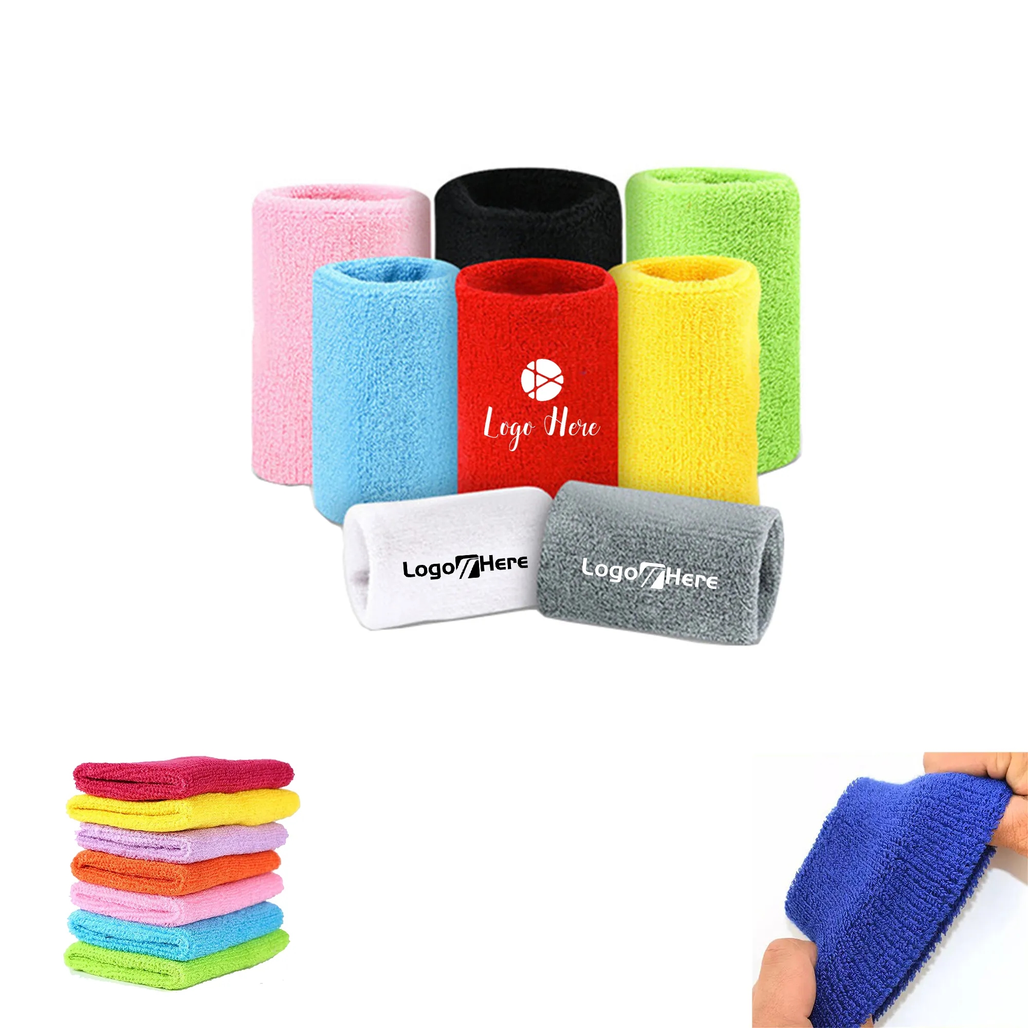 Sports Sweatband Safety Wristband