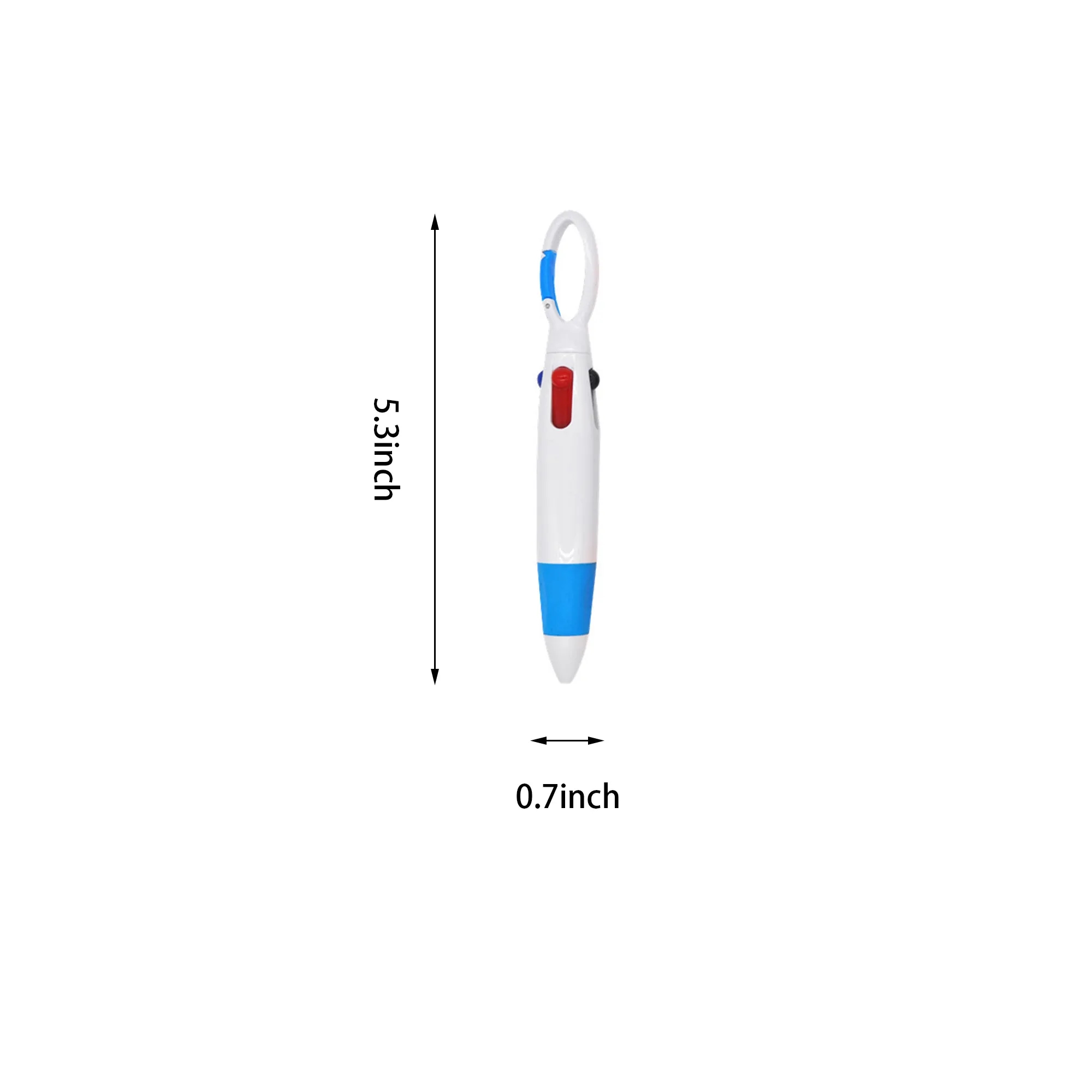 4 Colosr Pen with Clasp MOQ 100 PCS 7