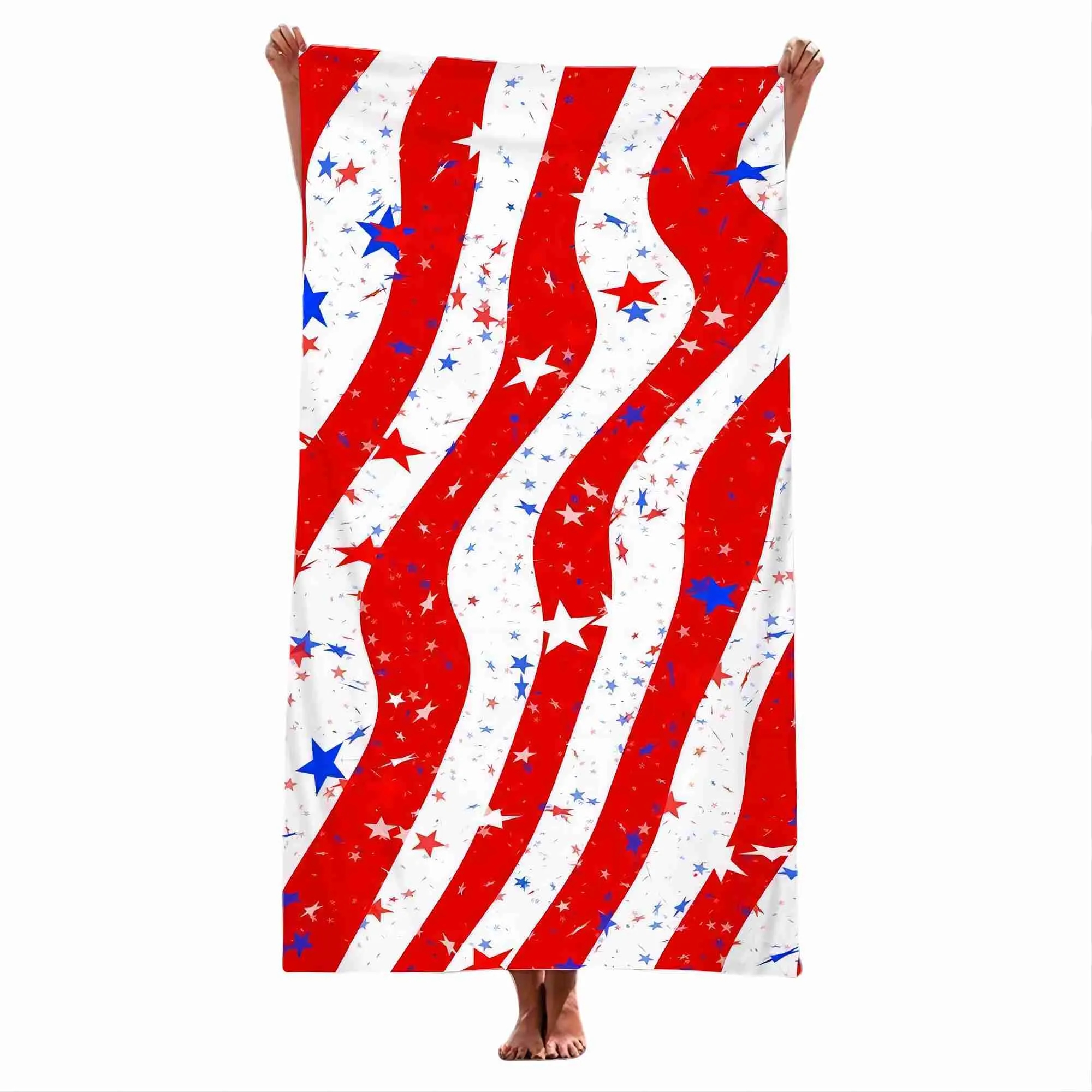27.5" X 55.2" Beach Towel 4