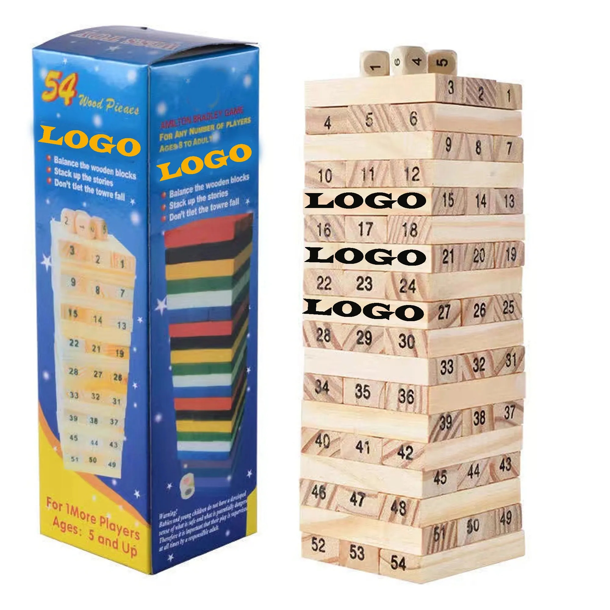 Classic Jenga Game 10