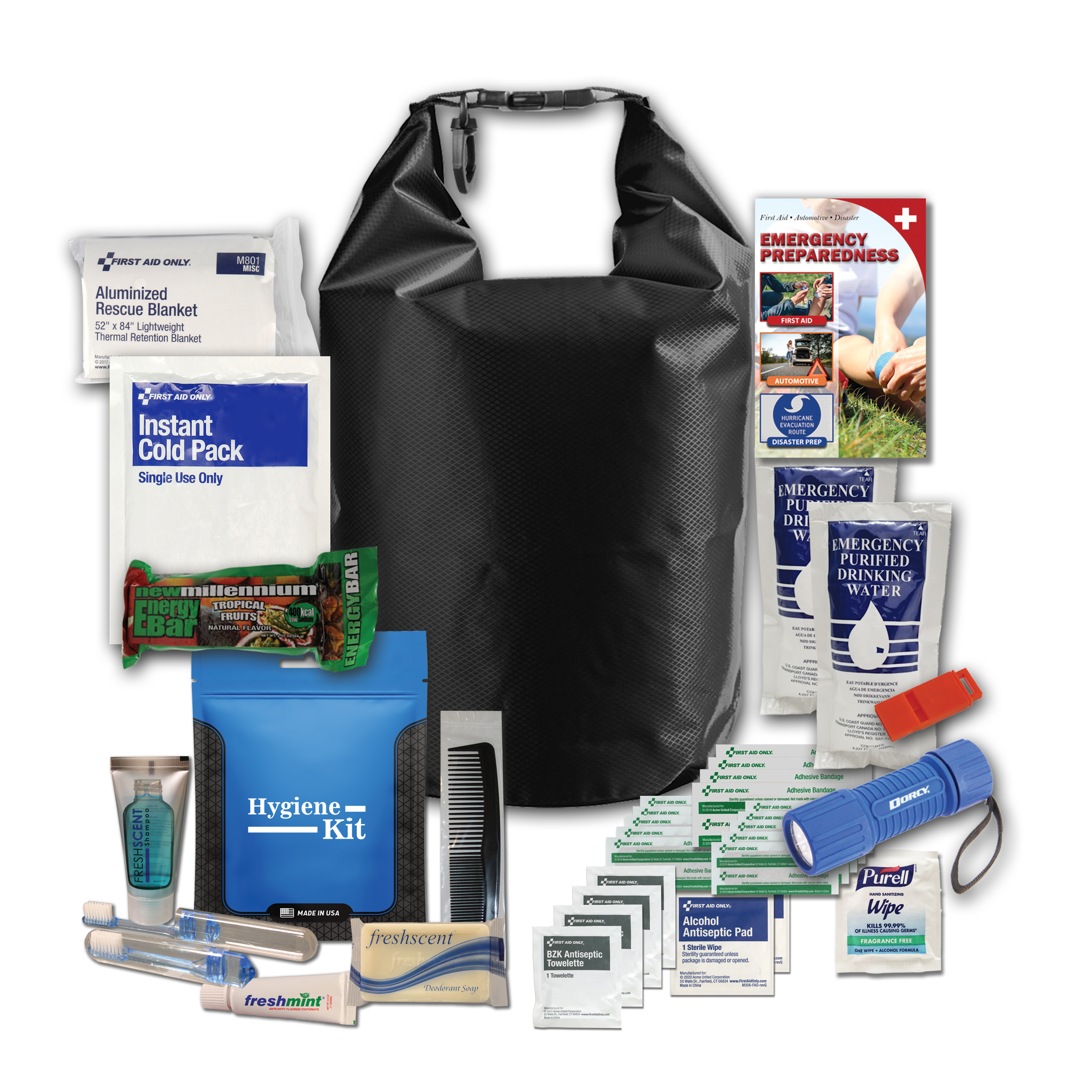 Dry Bag Survival First Aid Kit 9