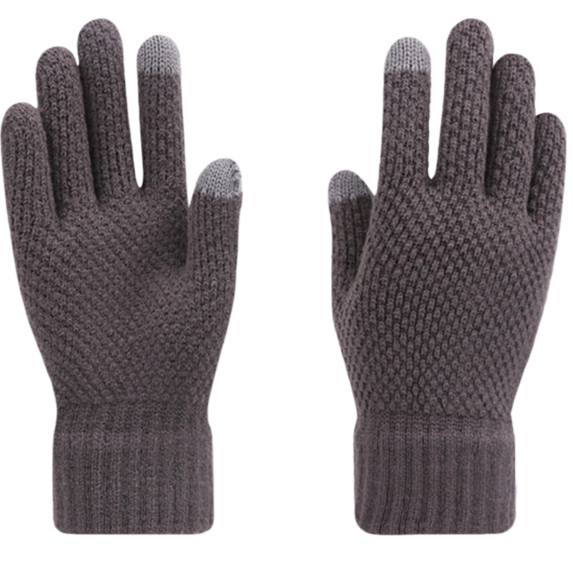 Acrylic Knit Touchscreen Winter Gloves 4