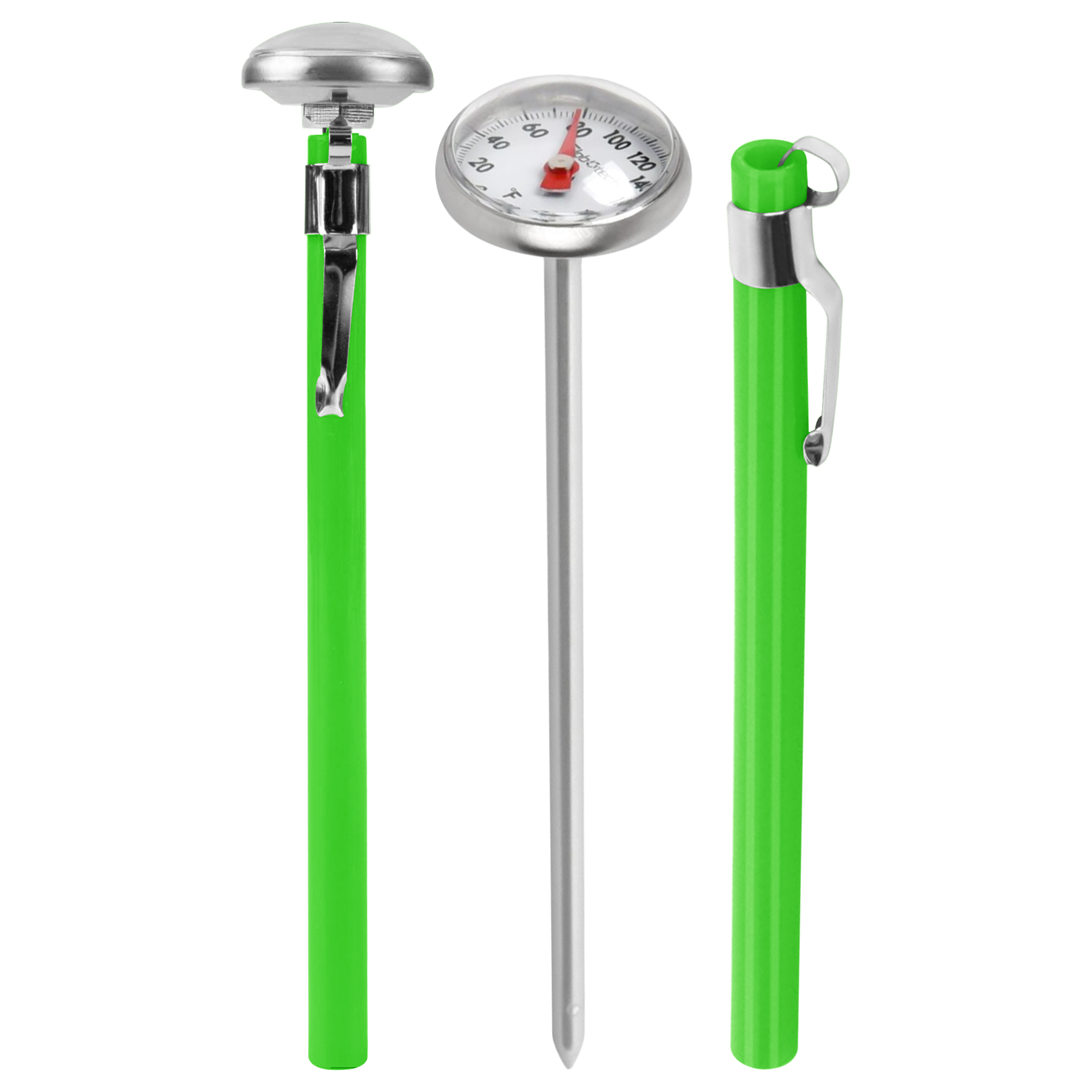 5.5'' Instand Read Dial Liquid Thermometer With Slide Card Packing 5